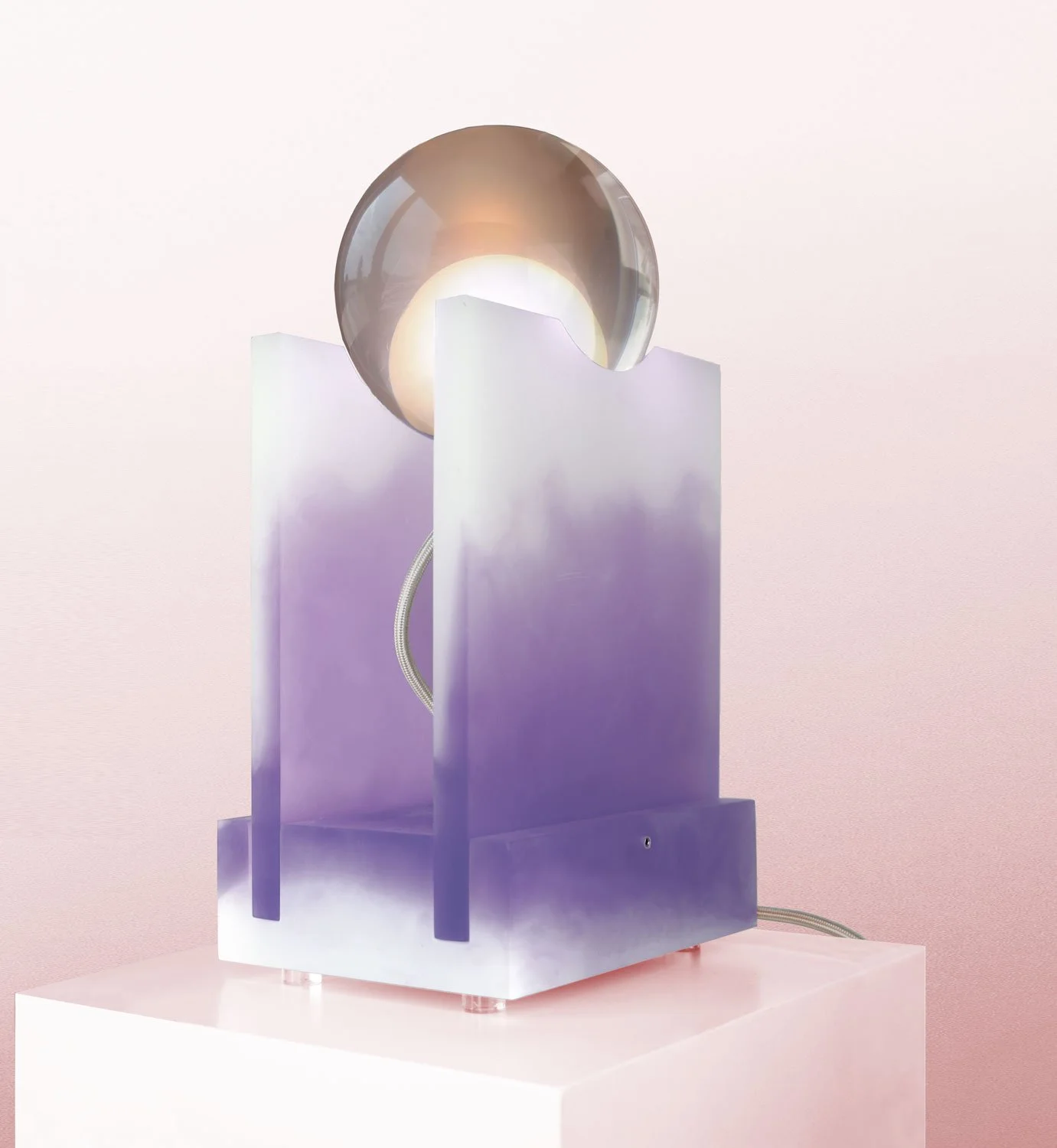 ROTONDA PURPLE SAND RESIN