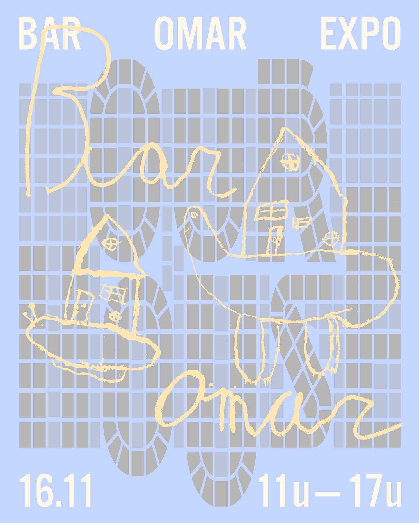 BAR OMAR - OUR HOUSE - EXPO &amp; BOOK PRESENTATION

Sunday 16/11 from 11-17h
Music by Andrew (chi) Claes (Stuff) 
Soups, hot choco and yea party with scones

Our House is a passion project between Katrien Hendrickx, Mieke Verbijlen en Renilde De Peu