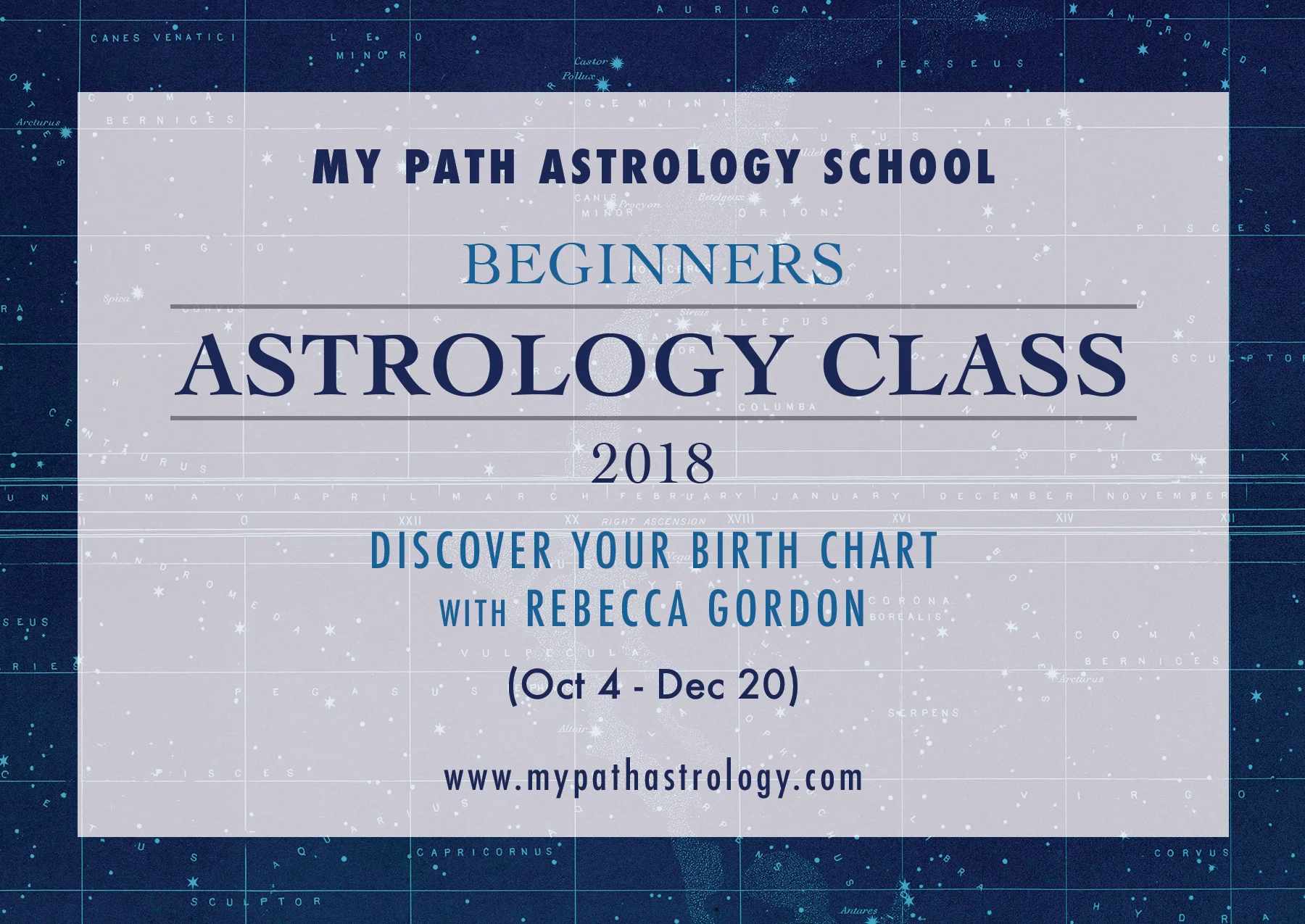 Beginners Astrology Class