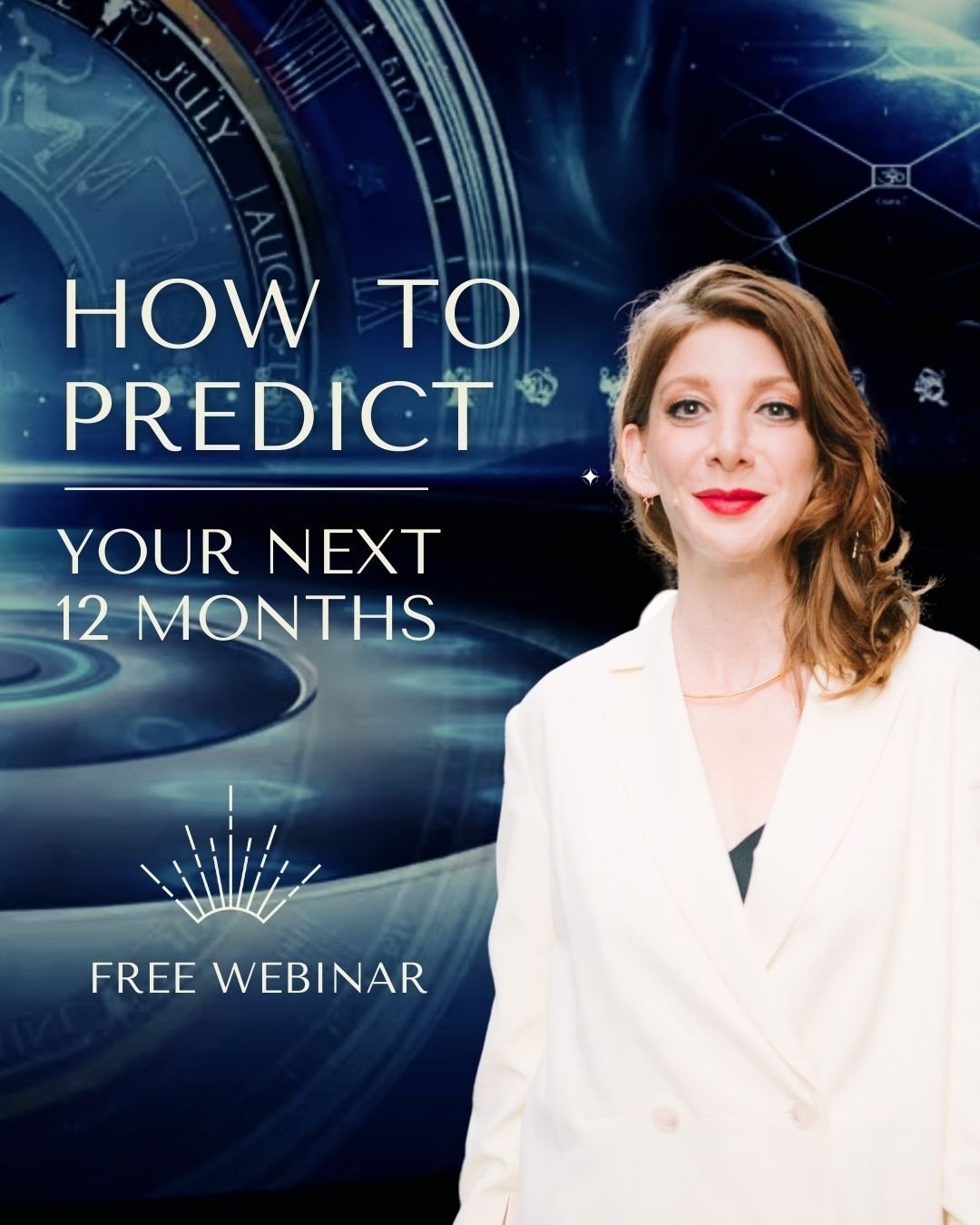 Join me for our FREE Astrology webinar: How to Predict Your Next 12 Months.

In my brand new webinar, we put the power of prediction in your own hands. Learn how to make predictions for your future, and the secrets behind writing horoscopes. These ke