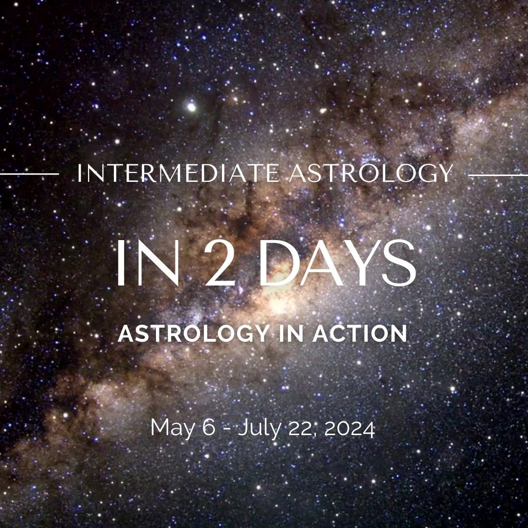 ASTROLOGERS: class begins May 6th

This class is for you if you already have a foundation in astrology and are able to read a natal chart. Here you will learn predictive techniques, relationship astrology, horary, and much more.

This class is for yo