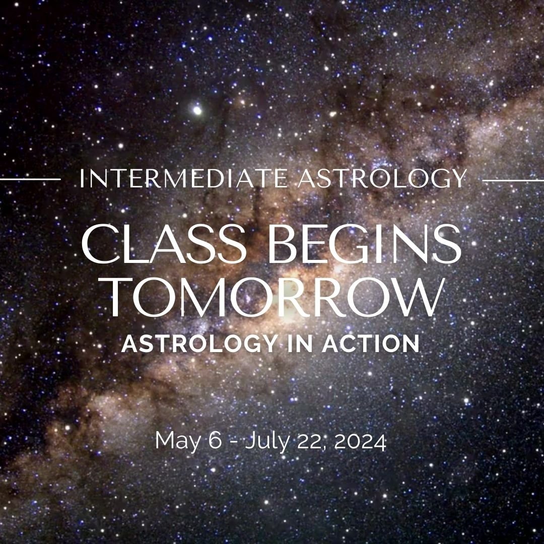 We invite you to claim your spot today in our Intermediate Astrology course: Astrology In Action. This class is for you if you already have a foundation in astrology and are able to delineate a natal chart.

Rebecca will share her top techniques that