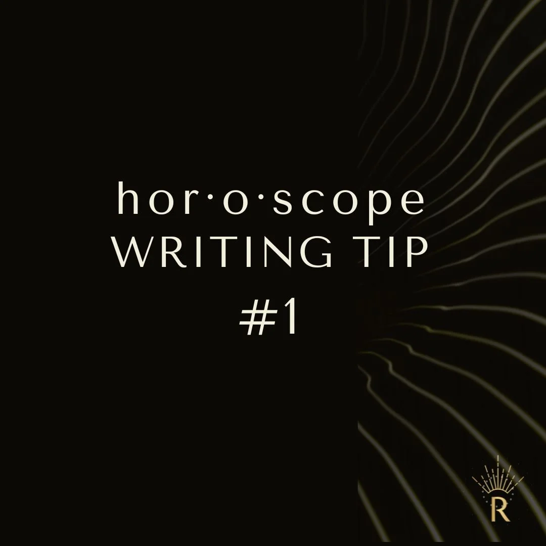 Horoscope: Forecast The Future
​​​​​​​​​Course Begins September 4, 2025

Horoscope Writing Tip 1
Have you ever heard of a solar chart?
This is where you put 0 degrees of the sun sign on the ascendant that you are writing for.

Begin here and look at 