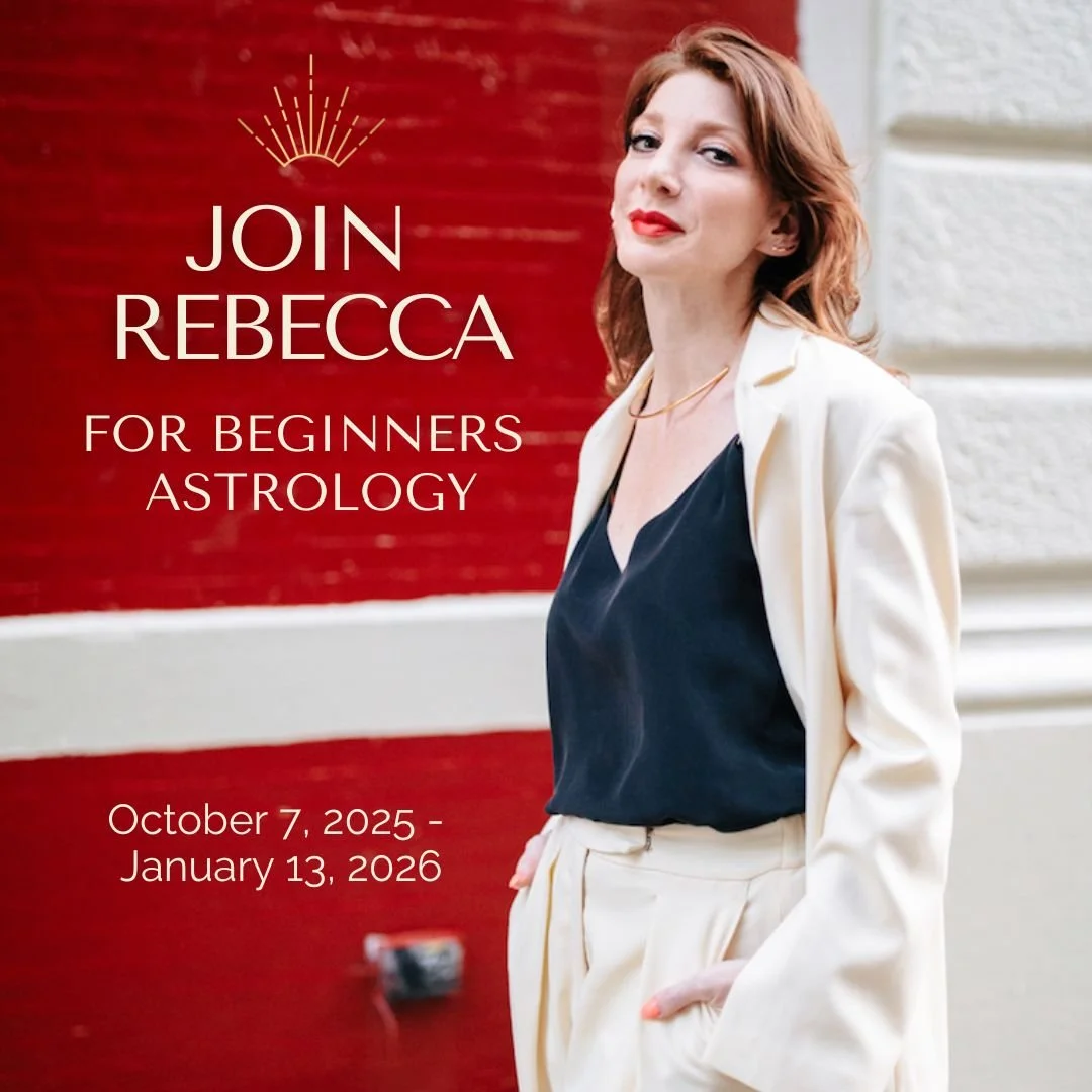 Sign up for Beginners Astrology: Master the Birth Chart.

I open enrollment only once a year so this is your time. For over 20 years, I have been teaching this course, and each year we build in more support for the students. We are so happy to announ