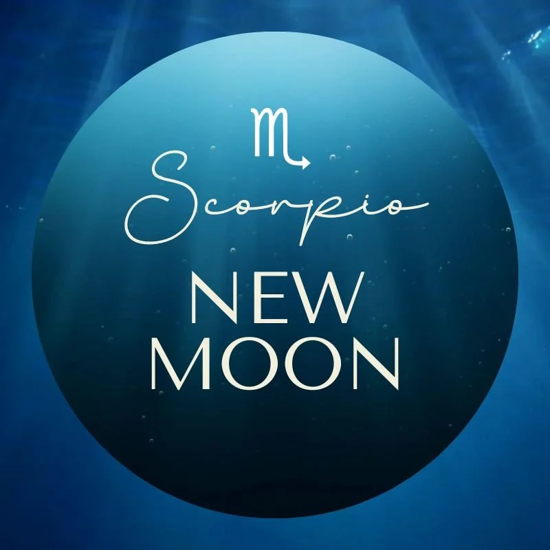 New Moon at 28° Scorpio
