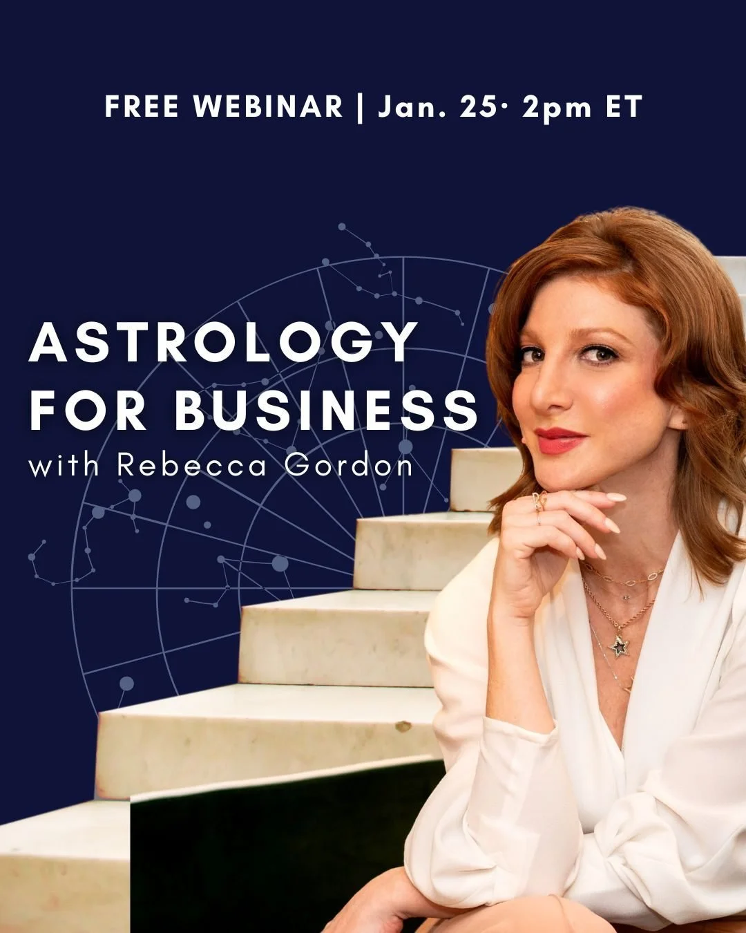 FREE WEBINAR | Astrology For Business
1/25 - 2:00pm ET

Is your career allowing you to share your most unique and developed gifts with the world, or do you head in to the office each day dreading what you do? It's true that 'work is always work,' but