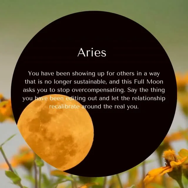 Full Moon in 12&deg; Libra Horoscopes

Read for your Sun &amp; Rising Signs ✨ 

#fullmoon #moon #astrology #learnastrology #lunar #astro #instasign #horoscope #zodiacsign #zodiac #cosmic #shineyourlight #astrojourney #endings #empowerment #astrologer