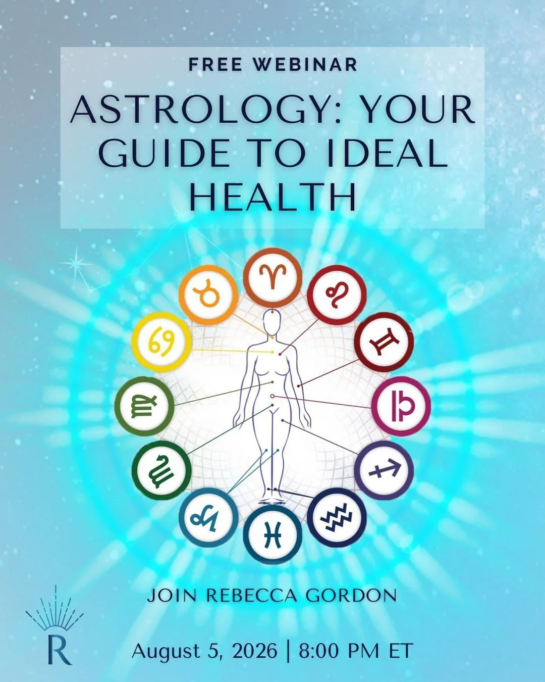 FREE WEBINAR
Your Guide To Ideal Health
August 5, 2026 | 8pm ET

Are you ready to step into your most vibrant expression of health? Most of the time we tend to feel lethargic or even anxious if we are not giving ourselves the specific care that our b