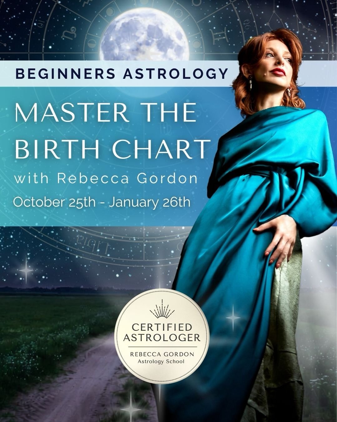 With BEGINNERS ASTROLOGY, we move from the foundations of astrology into reading the birth chart, understanding planetary cycles, interpreting relationships, working with timing, and learning how to synthesize an entire chart into a living story.

Yo