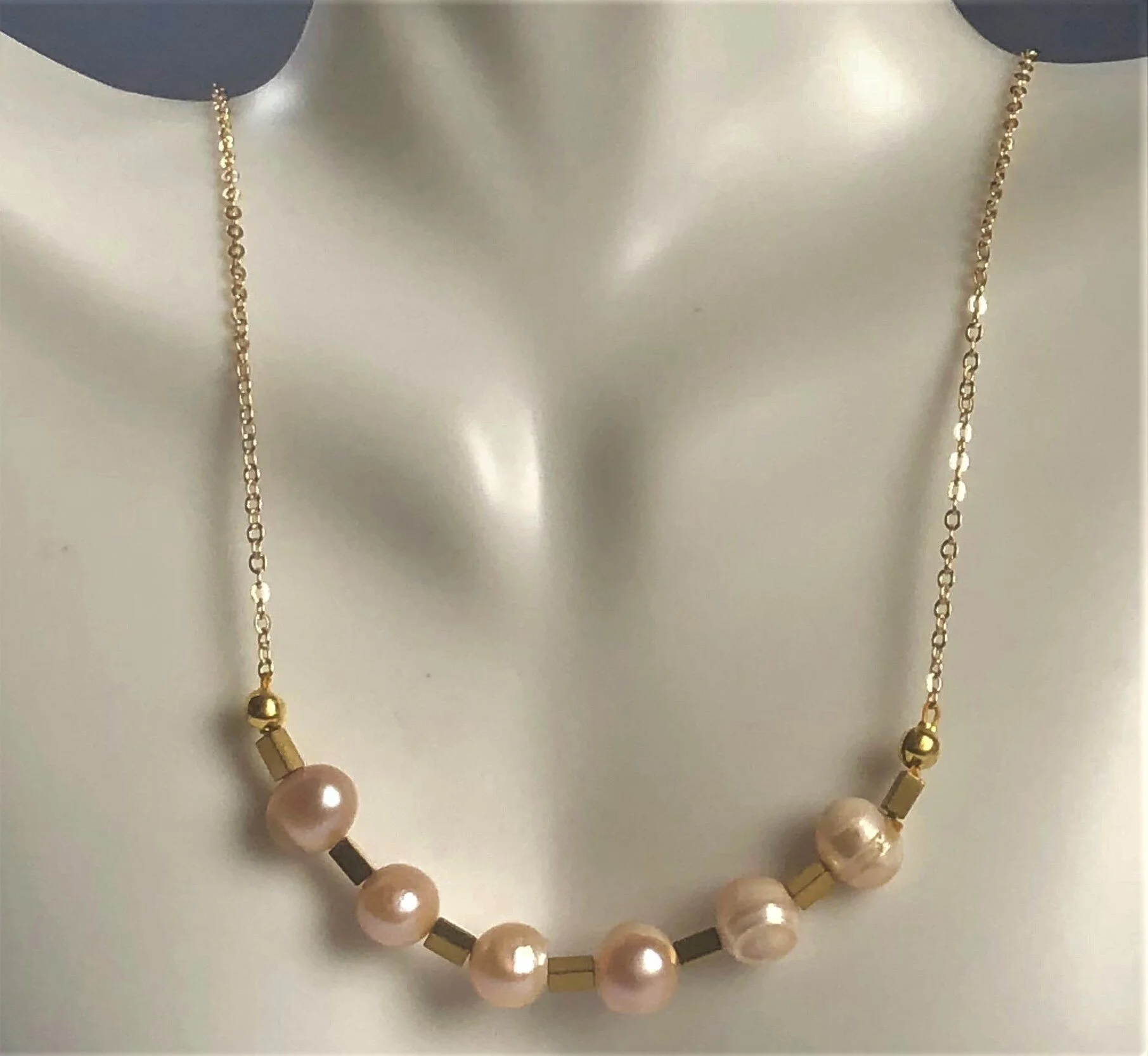 Delicate Freshwater Pearl Necklace
