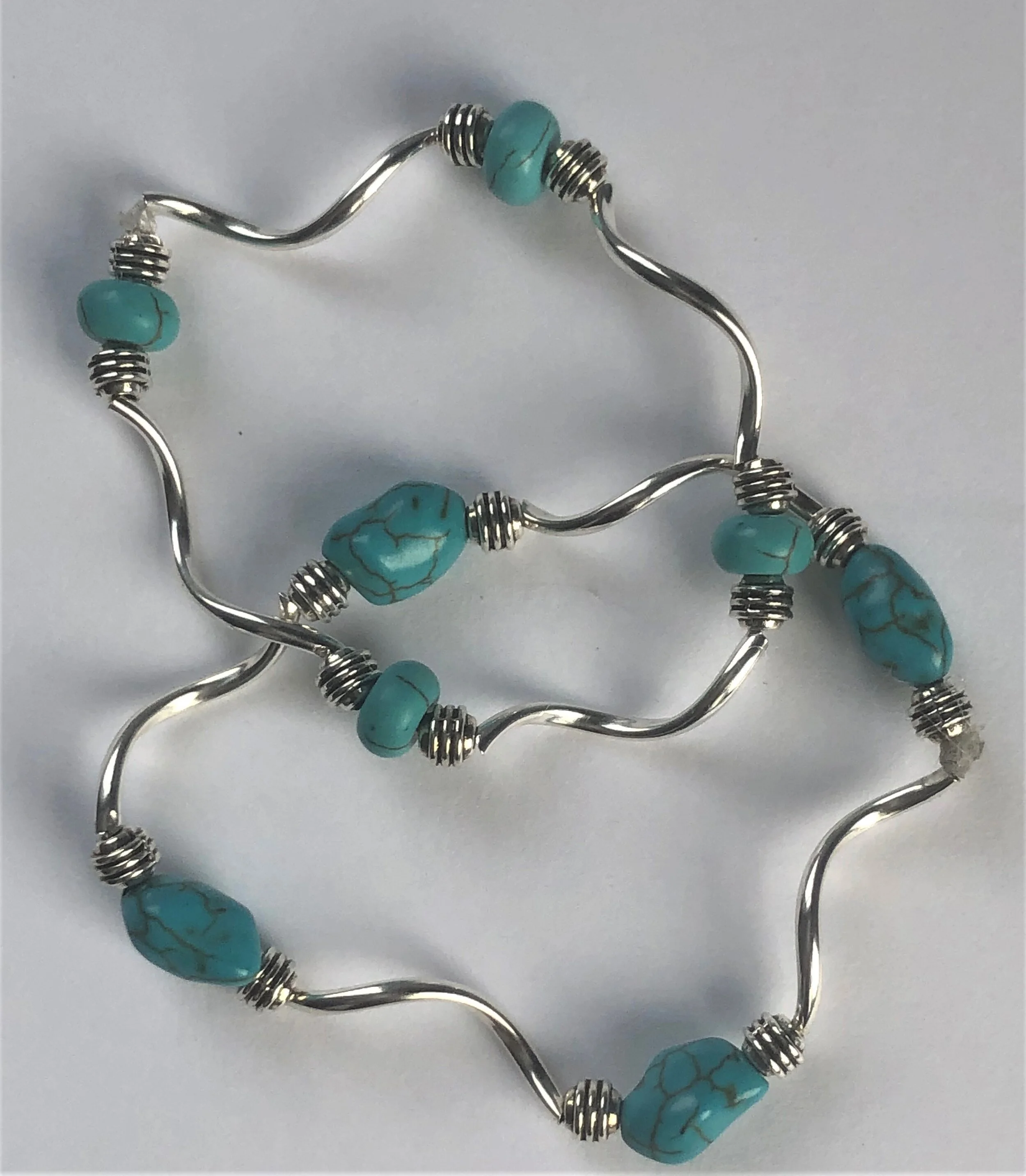 Sterling Silver and Turquoise Bracelet
