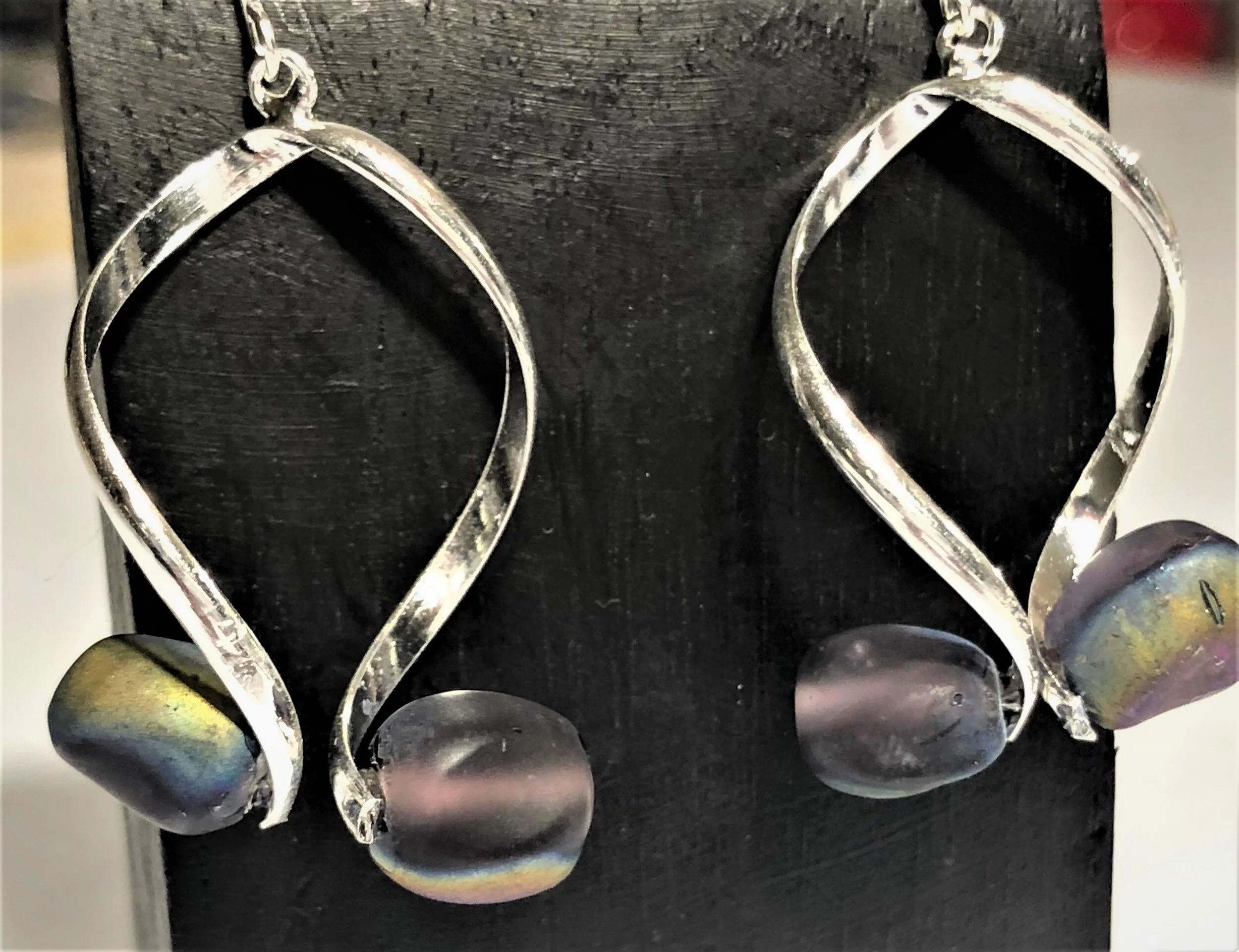 Twisted Sterling Earrings