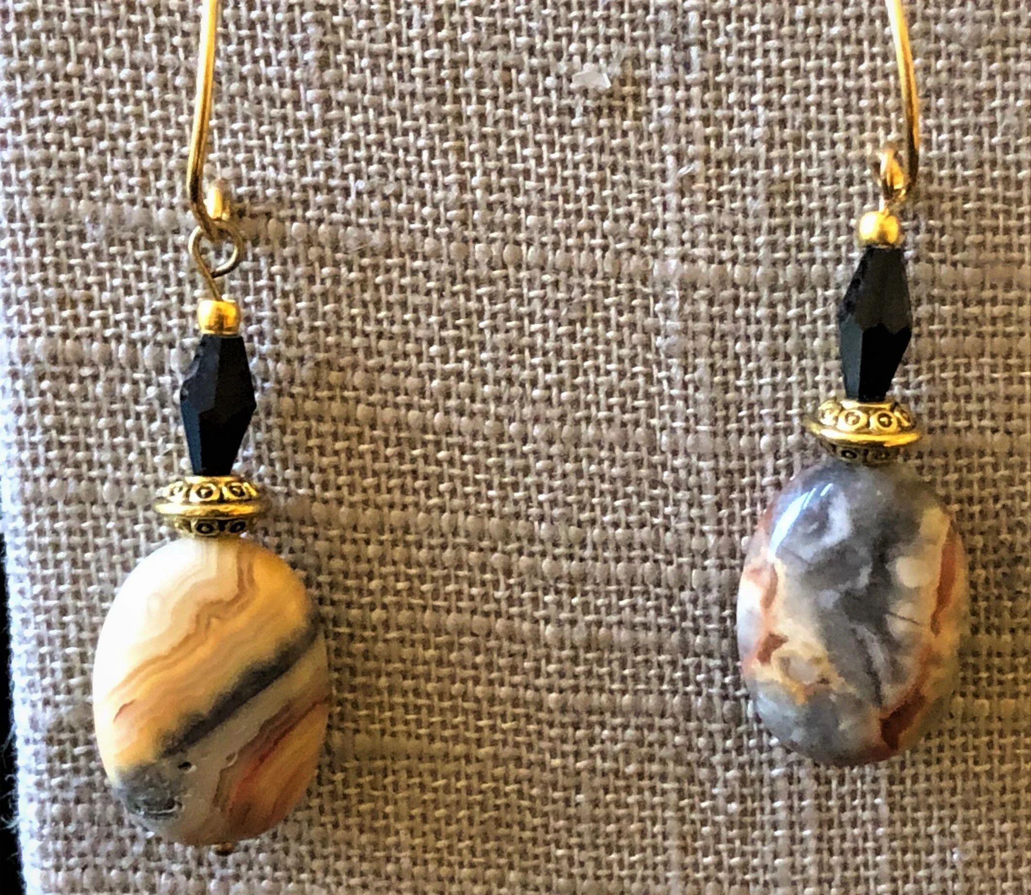 Elegant Agate Earrings