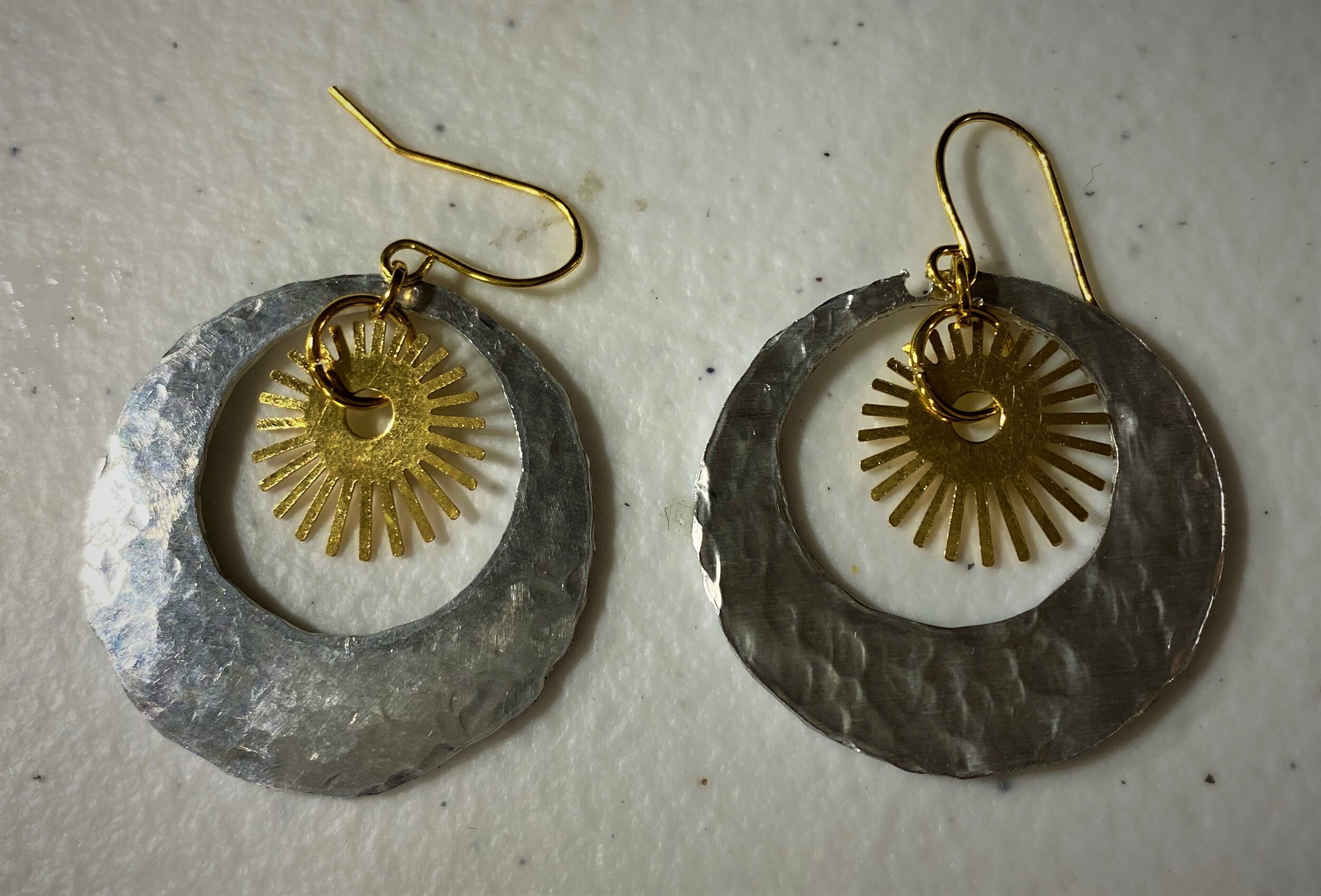 Gear in Hammered Aluminum Alloy