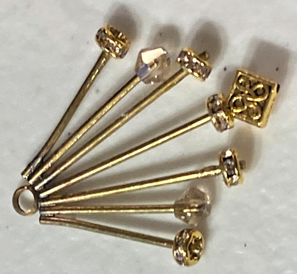 Crystal Fan Earrings