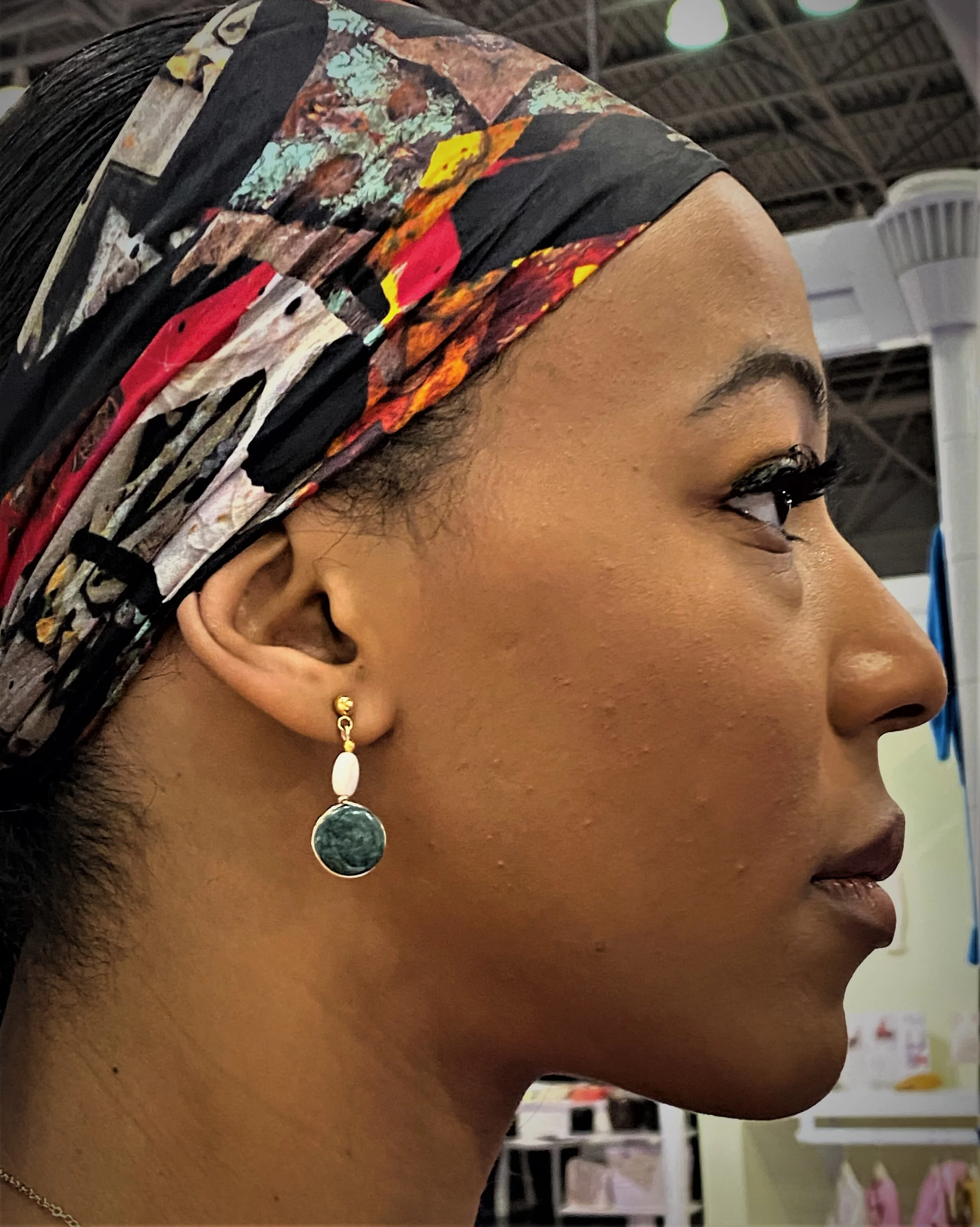 Guatemalan Jade Earrings