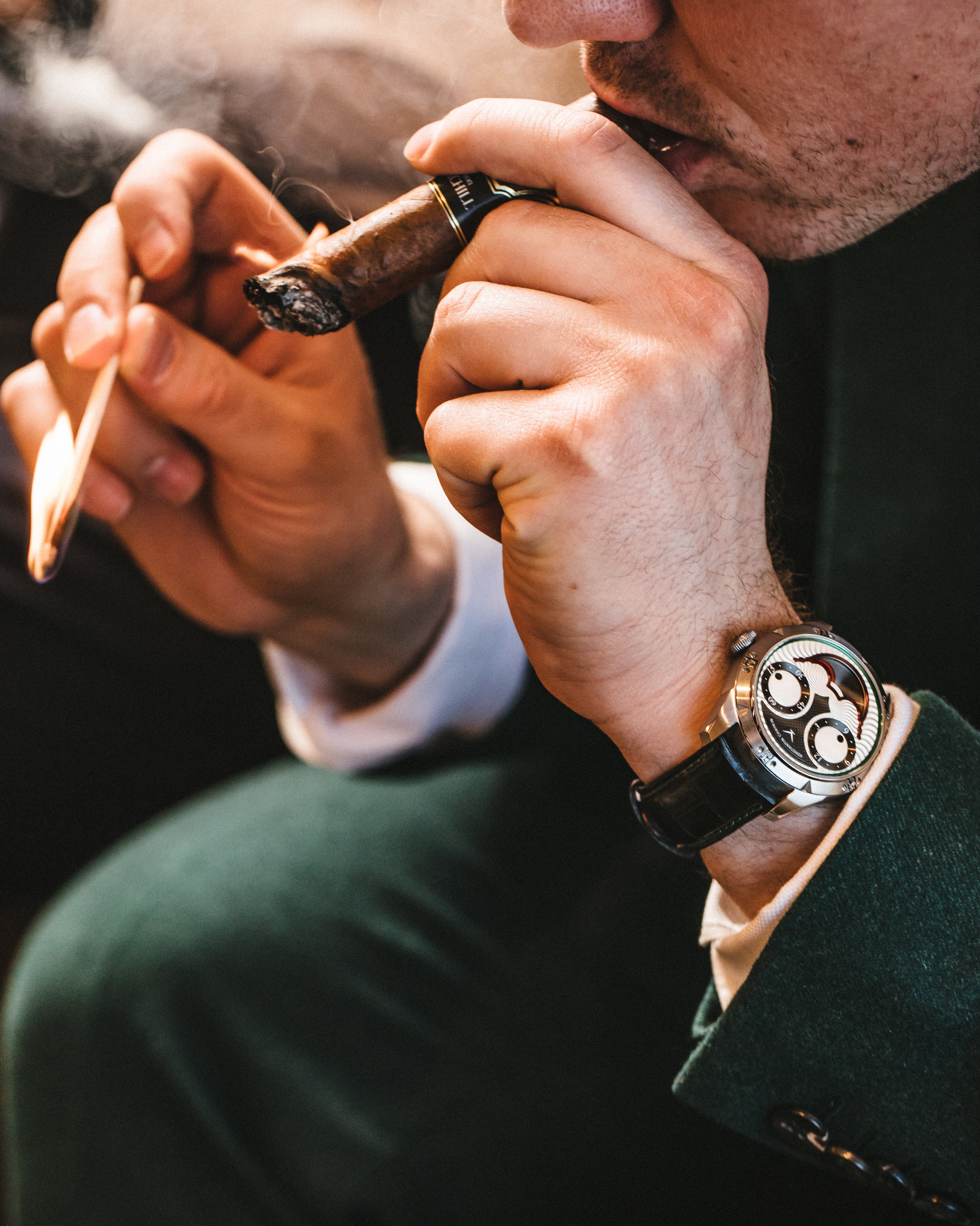 The Konstantin Chaykin Joker piece unique on the wrist of Swisswatchgang 
