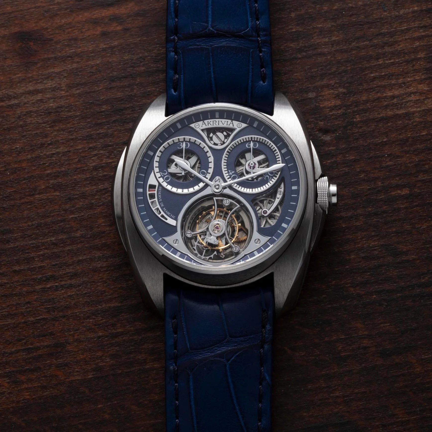 Akrivia AK-01 Tourbillon Chronographe Monopoussoir