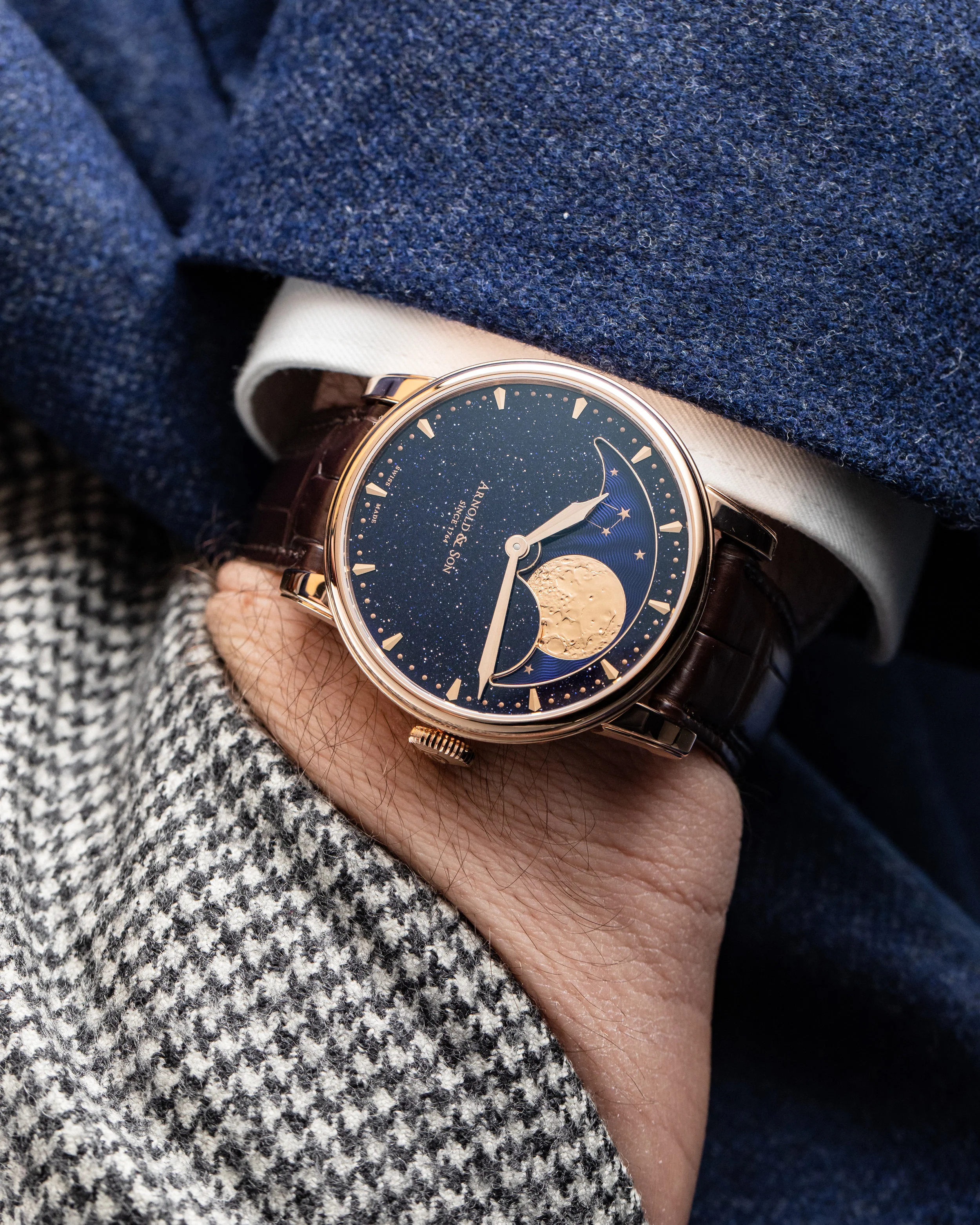 Introducing: The Arnold and Son HM Perpetual Moon Aventurine