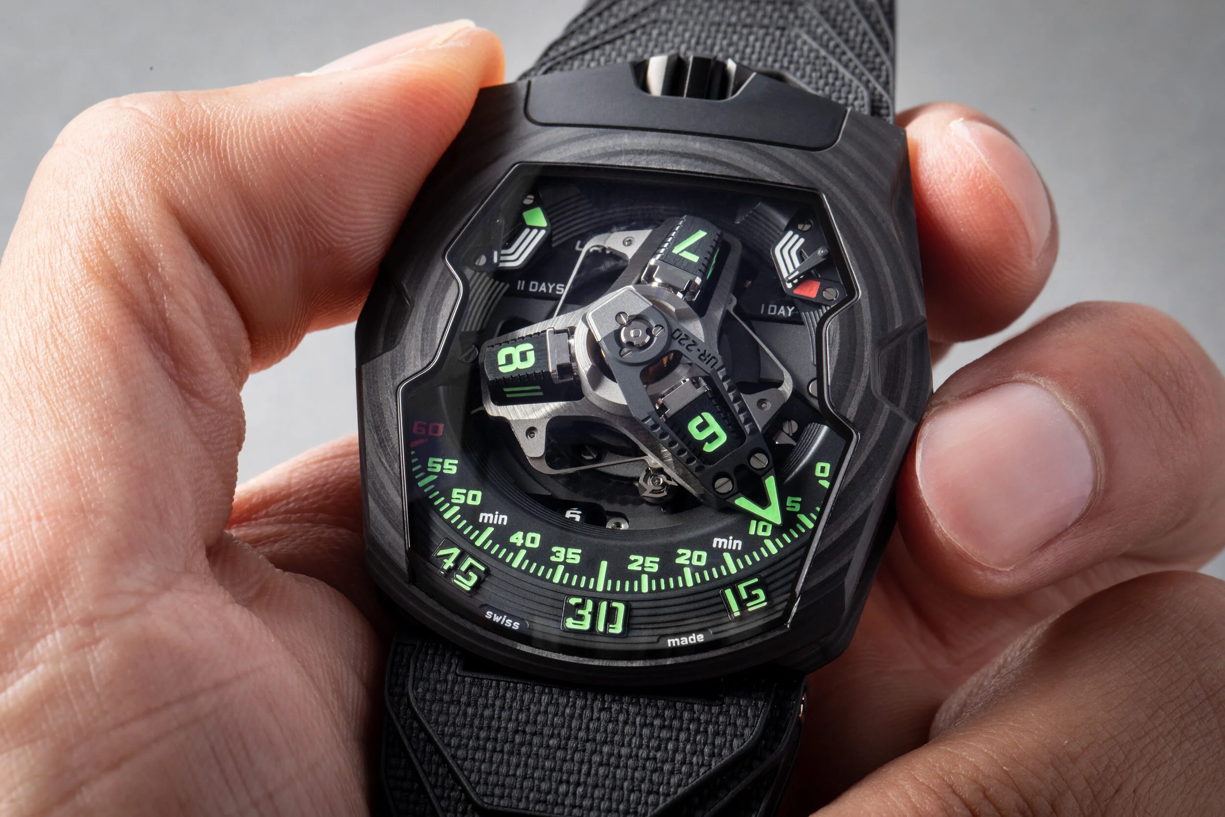 URWERK presents UR-220, codenamed “The Falcon Project”
