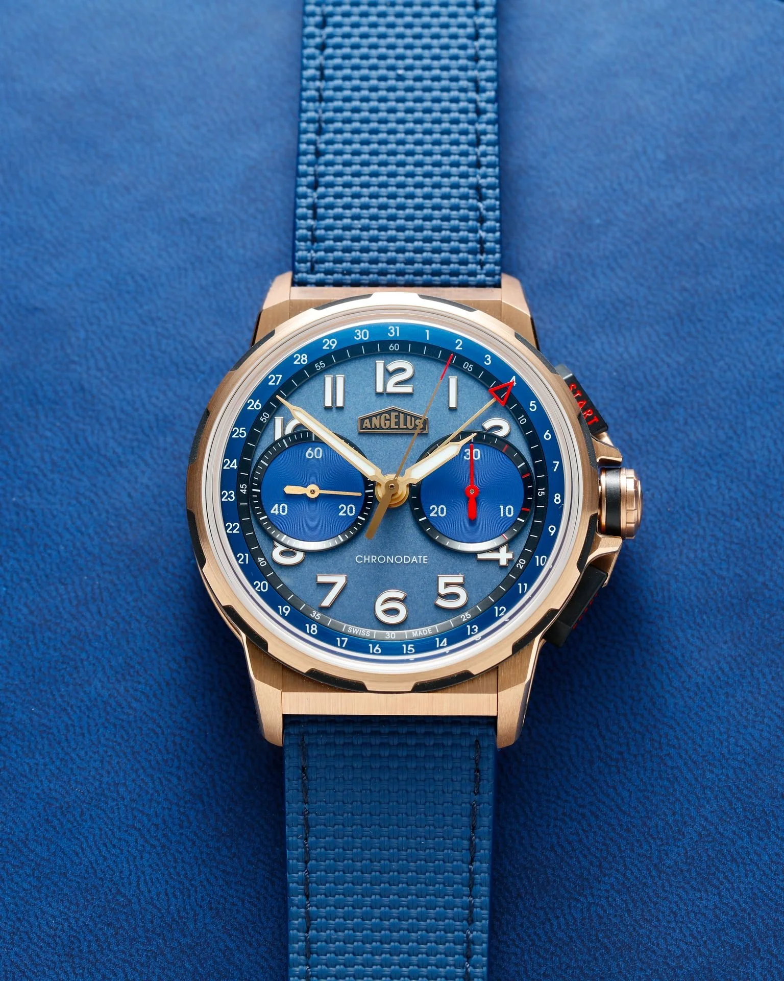 Angelus Chronodate Gold