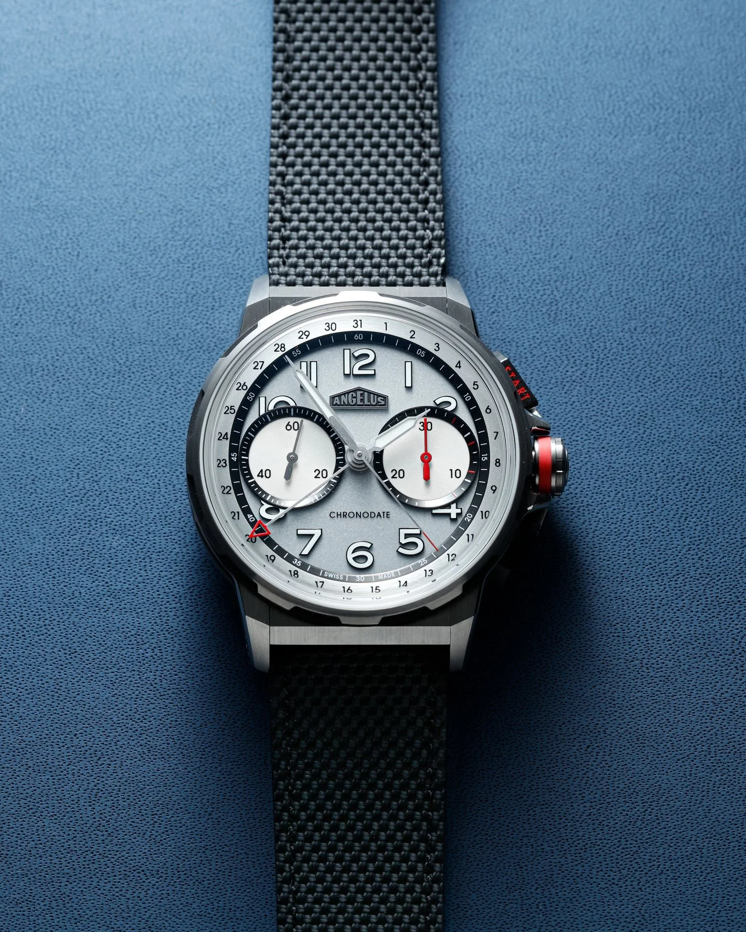 Angelus Chronodate Titanium White