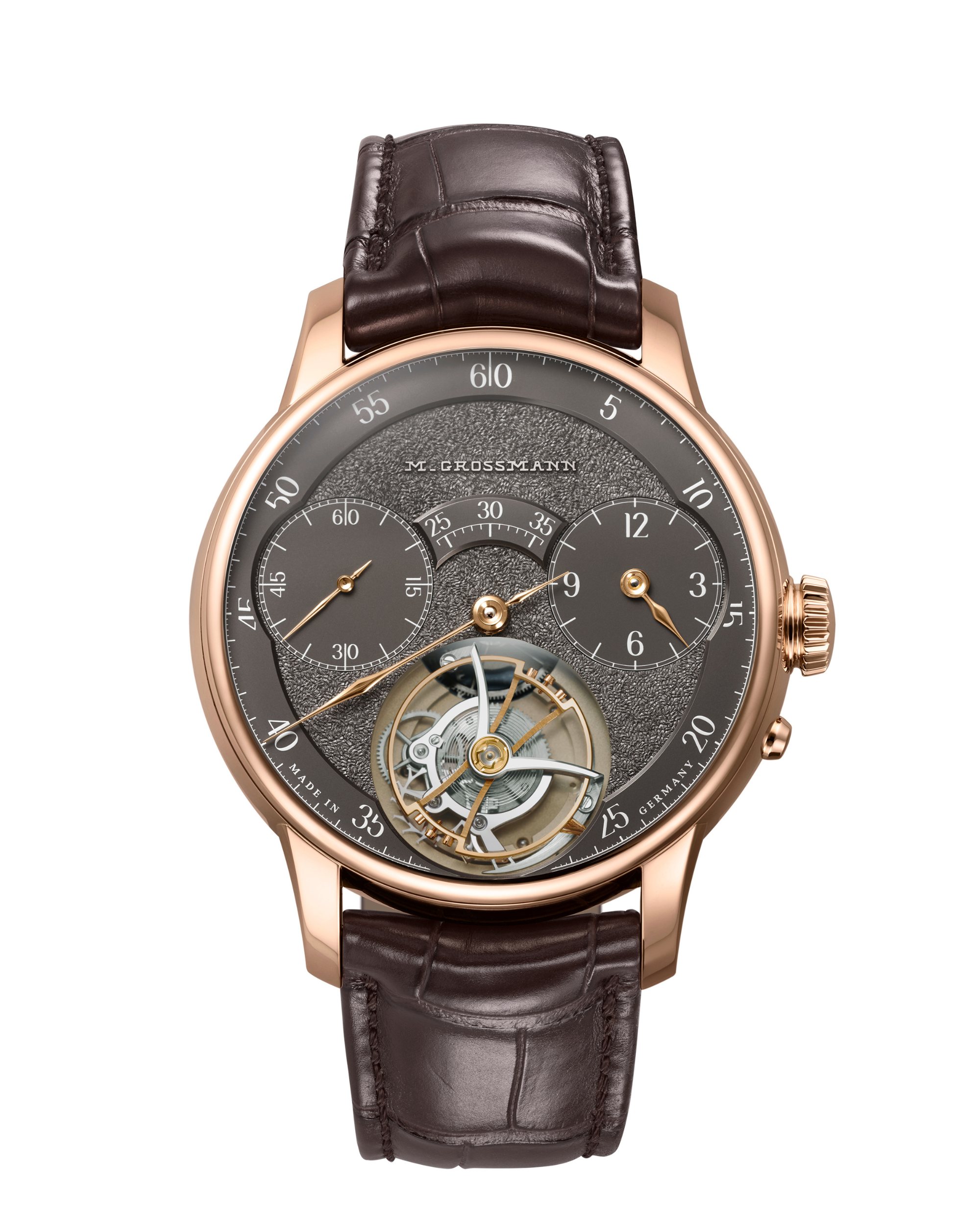 Moritz Grossmann Tourbillon Tremblage Rose Gold