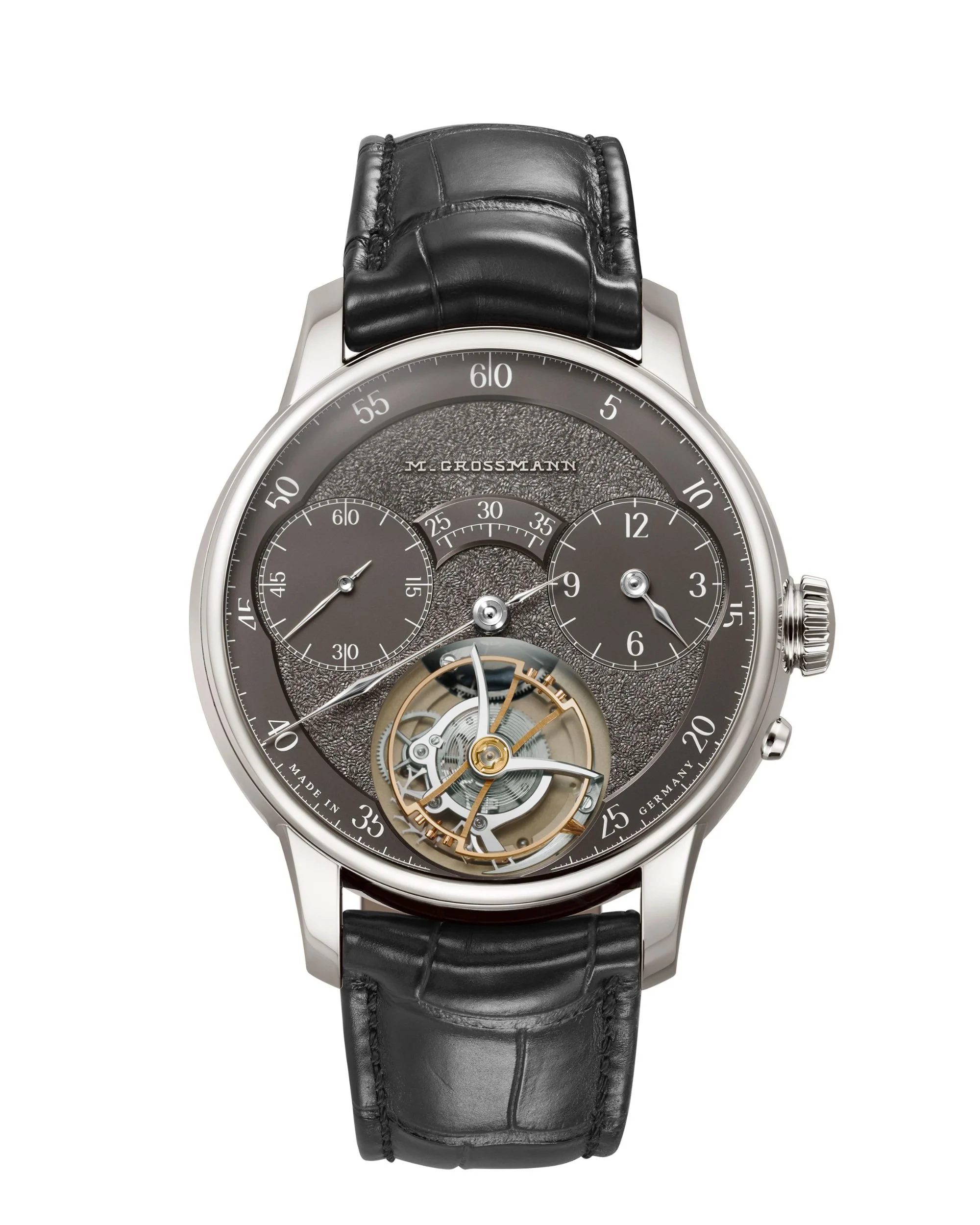 Moritz Grossmann Tourbillon Tremblage White Gold