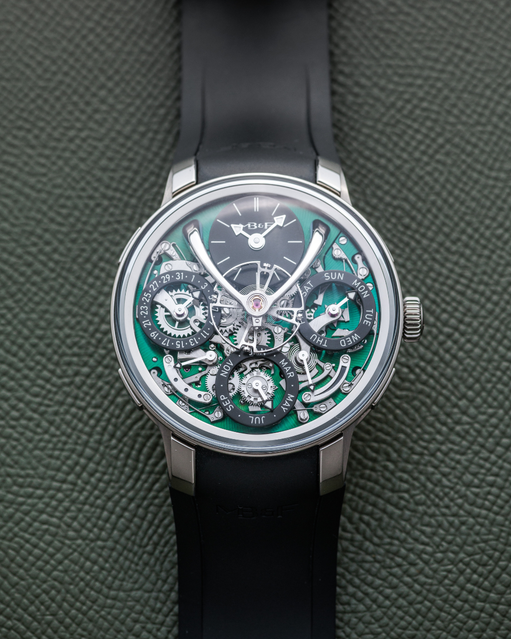 MB&F Legacy Machine Perpetual EVO Green