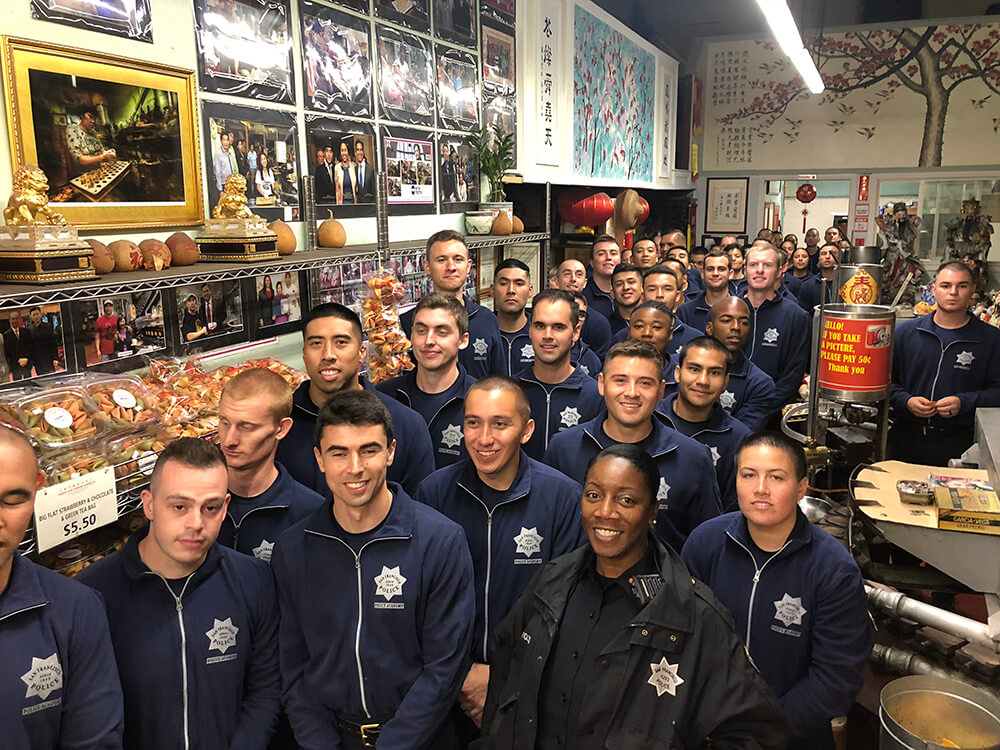 SF Police Department Cadet Visit 2018