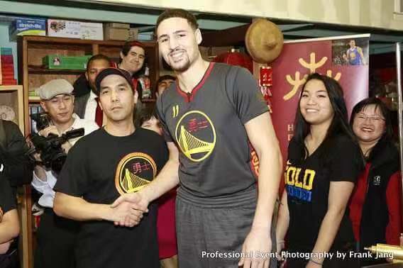 Klay Thompson Visit 2016