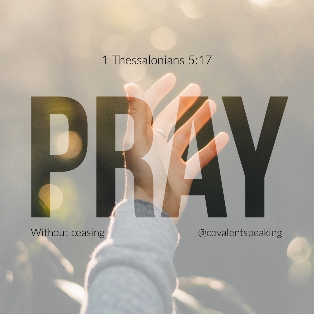 Pray.