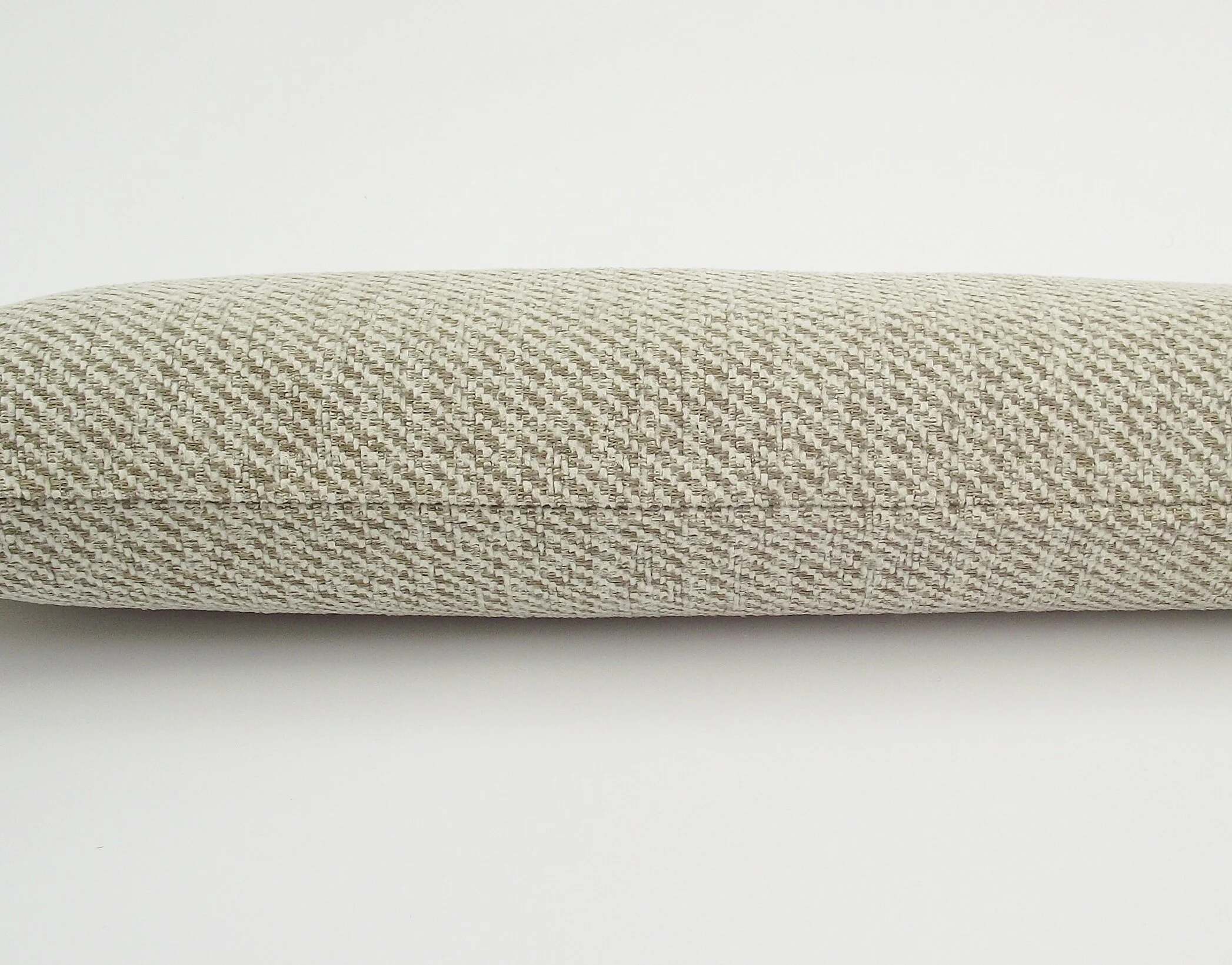 mushroom chenille draught excluder 3.JPG