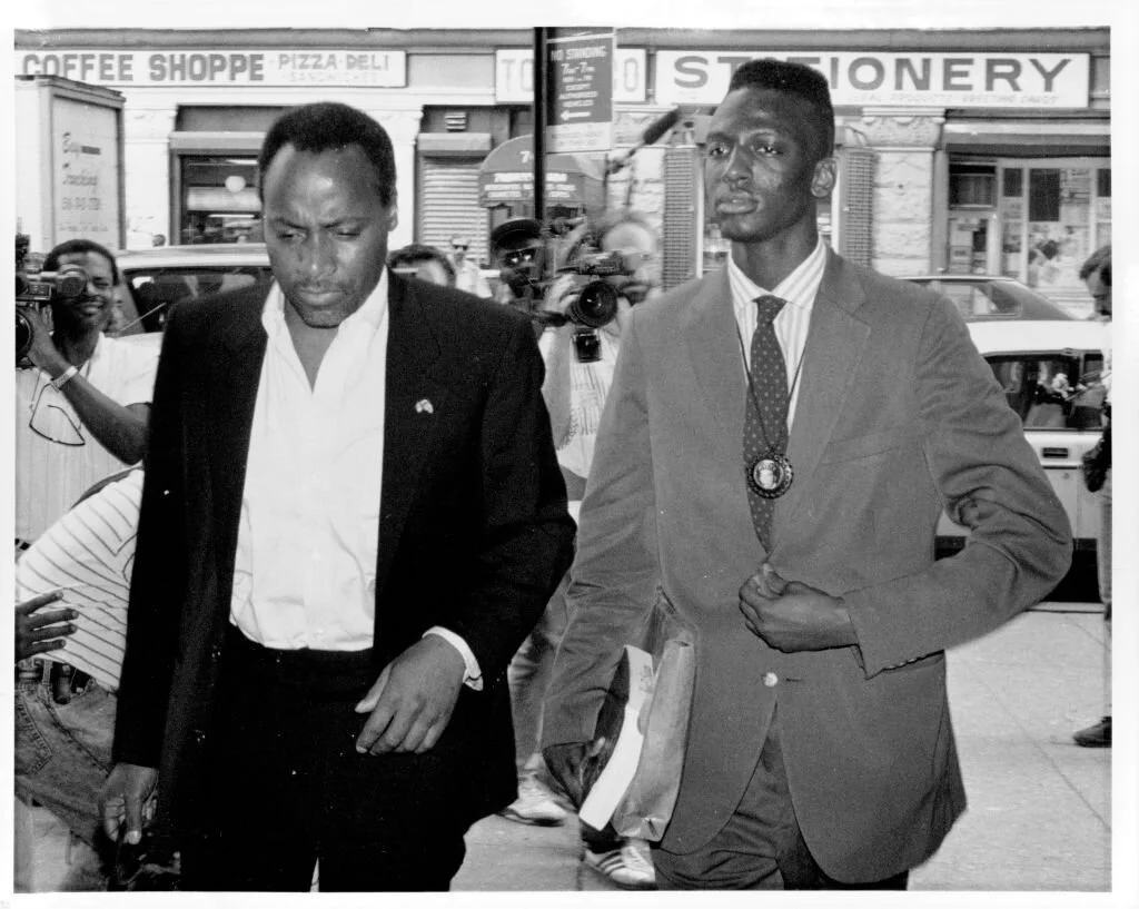 WALKING INTO THE EYE OF THE STORM - Yusef Salaam, aged 15, enters a joint trial with four other boys who were falsely accused of an egregious crime.