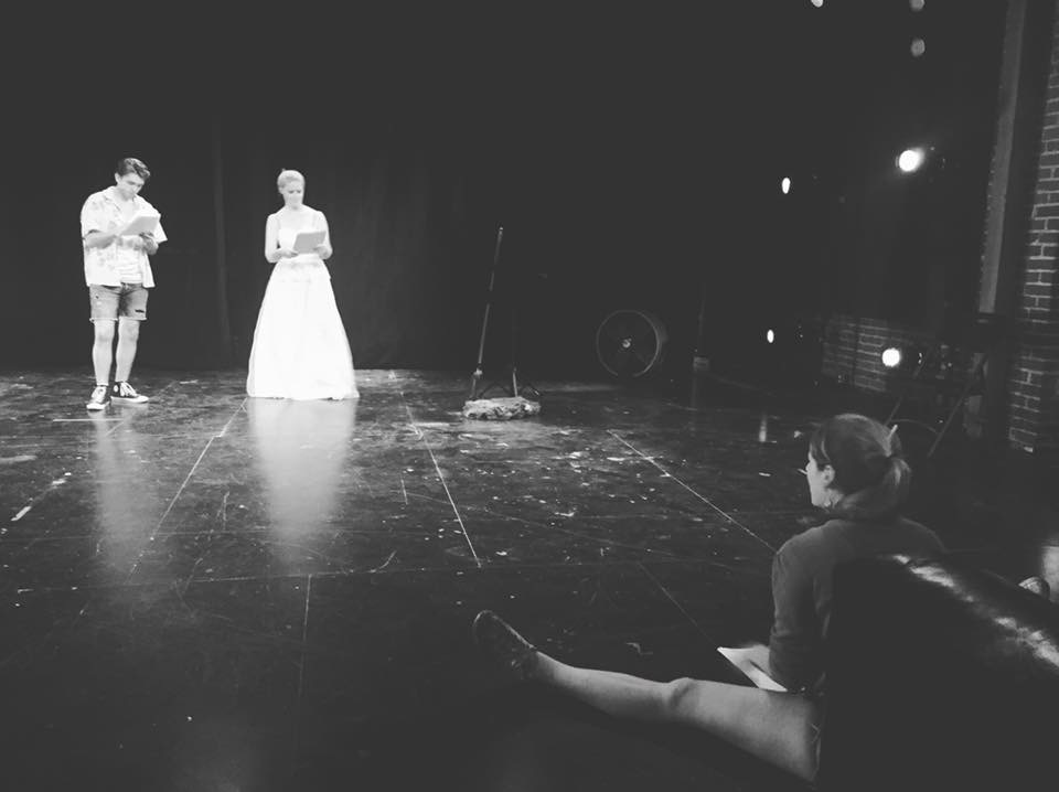 Cast: Henry Hetz, Hailey McAffee, Alex Tracy; Written by Rosie Glen Lambert; Directed and Sound Design by Lily Sorenson; Lighting Design by Joey Guthman; Costume Design by Rebecca Carr.