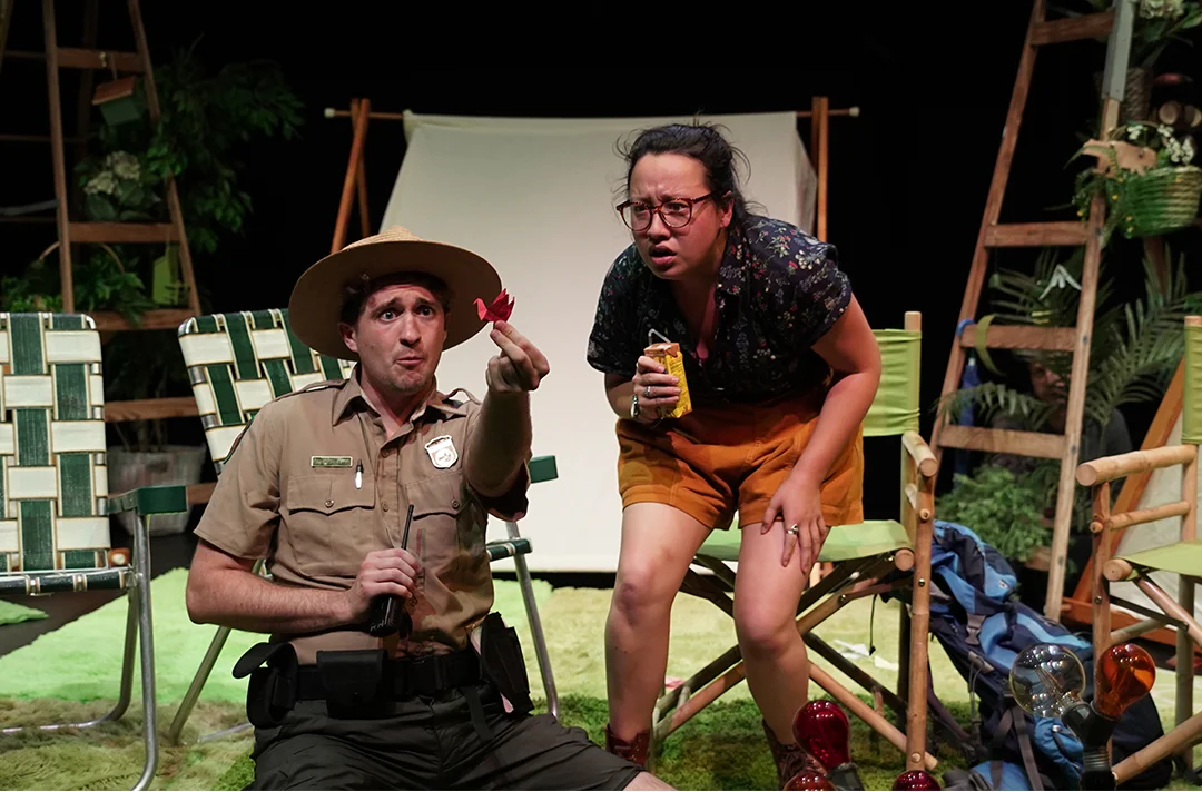 Conor Murphy and Veronica Tjioe in The Last Croissant