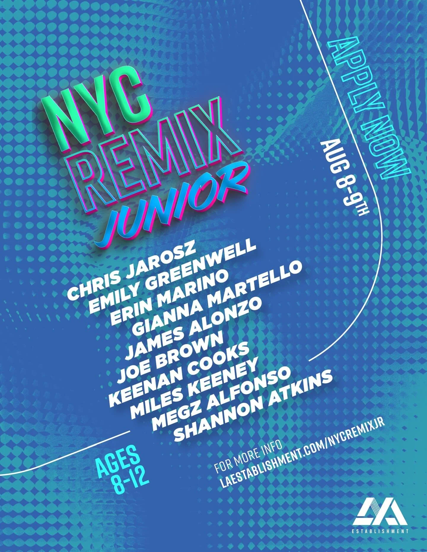 NYC REMIX JR💥 We are back this August!

We&rsquo;re taking it up a notch with an iconic lineup and a full experience built to push you, inspire you, and remix your movement from start to finish. This is one you don&rsquo;t want to miss 💫

🔗 Applic