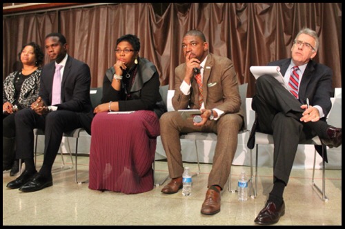 Members of the Ferguson Commission.