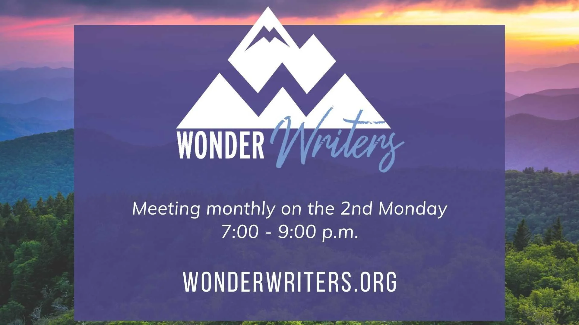 Wonder Writers Group
