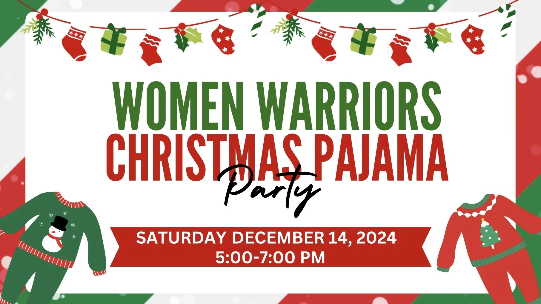 Women Warriors Christmas Party