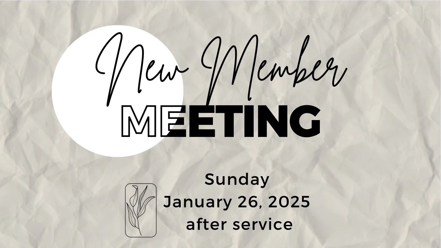 New Member Meeting