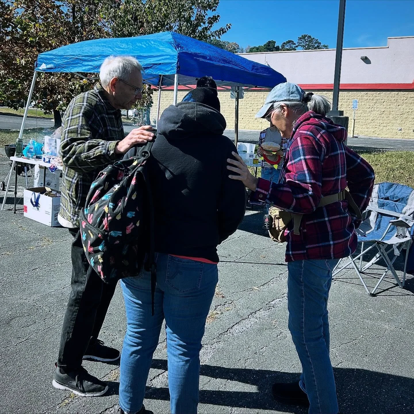 Scenes from our monthly outreach. Thanks to all who came out! We saw people give their lives to Jesus and blessed with food and prayer. 
#roanoke #roanokeva #outreach #church