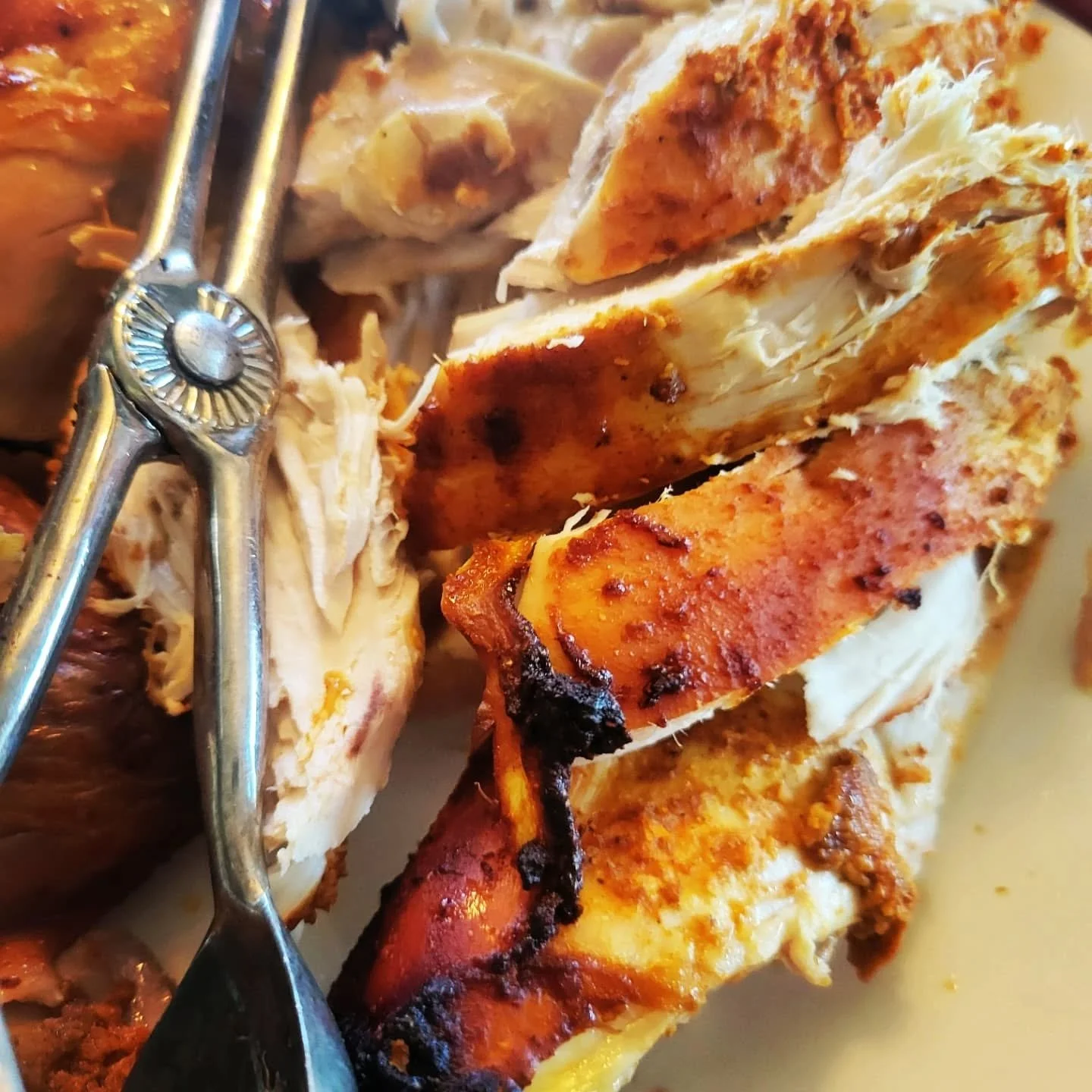 Tandoori Roasted Chicken, Beef Keema with Sweet Potatoes, Chicken Tikka Masala. When people ask me what I am doing this summer, one of my answers is "Learning how to cook Indian food". I borrowed two cook books: "Indian Flavour Every D