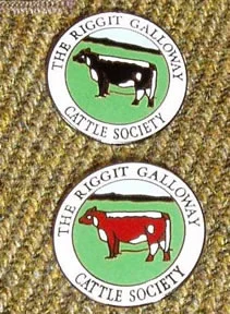 Official RGCS lapel badges Both black or red Riggits available Cost £5 plus postage Already sent all over the UK and as far afield as Australia