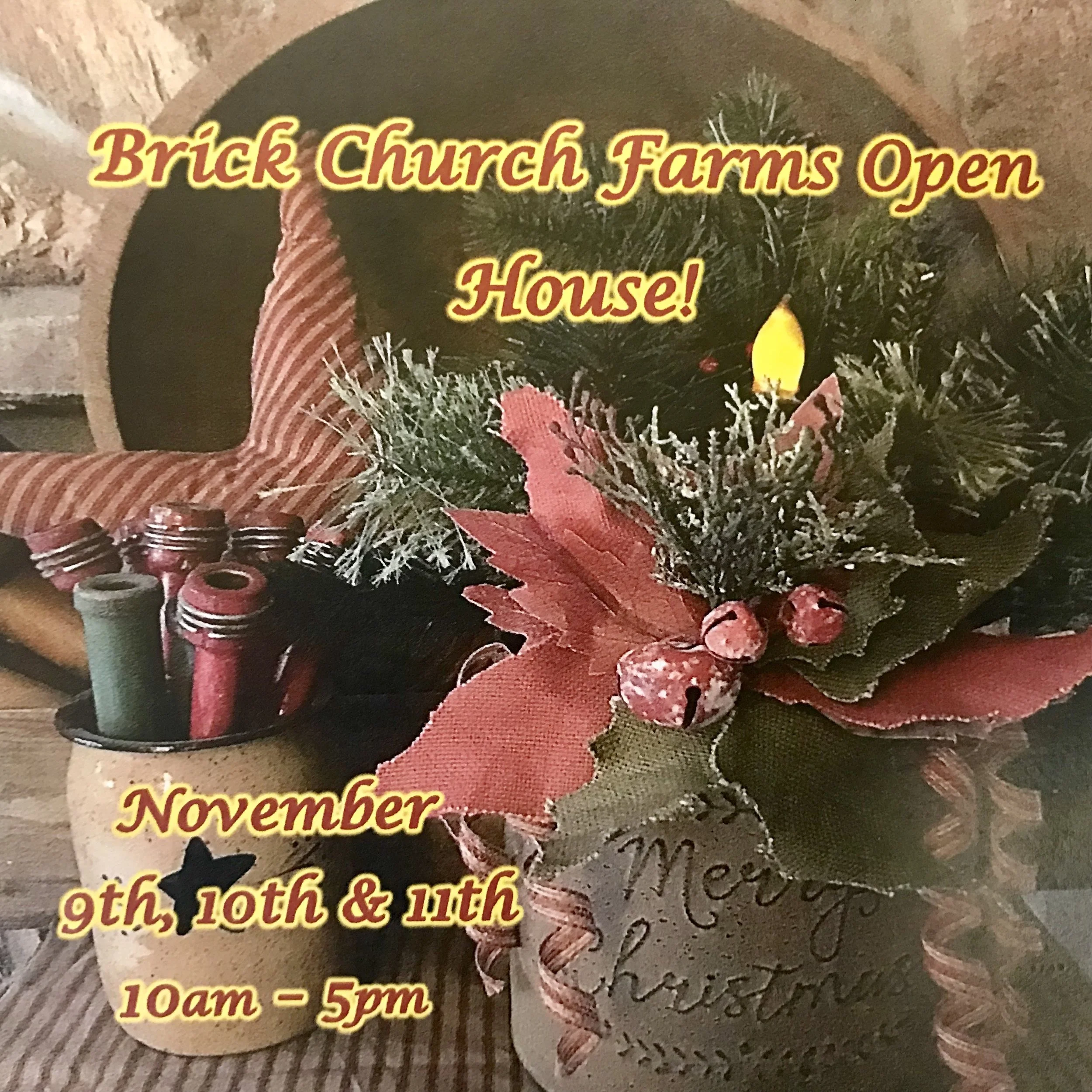 Brick Church Farms Open House!