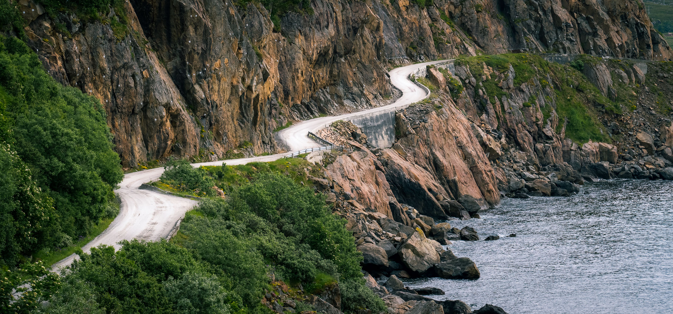 Strasse-nach-Nyksund-Langøya-Vesterålen