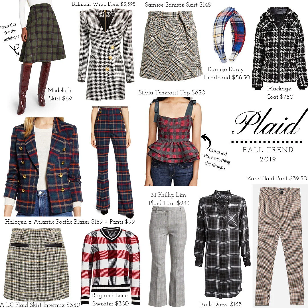 Fall Trends 2019: Plaid 