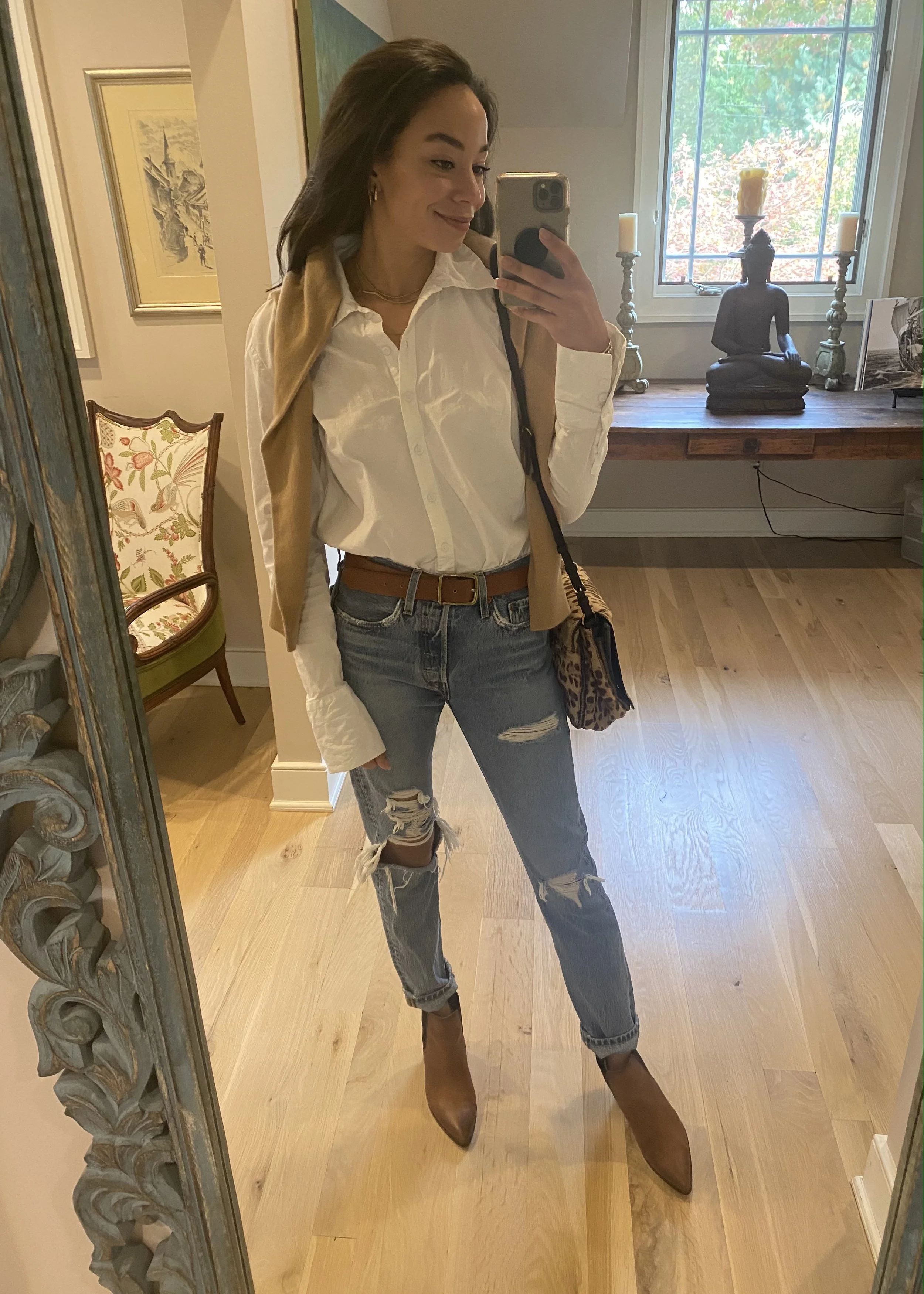 How To Style White Button Up — Ella