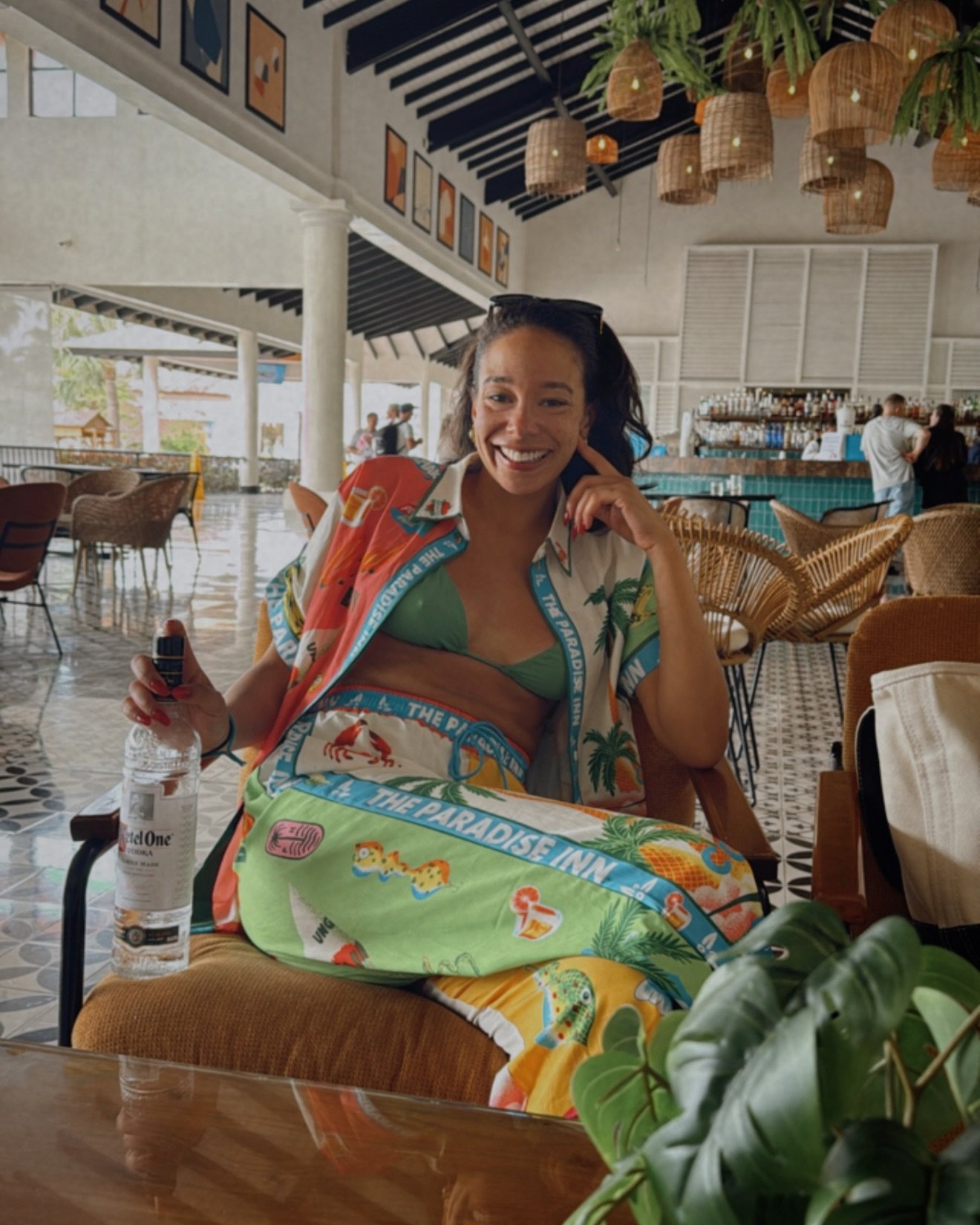 When the trip makes it out of the group chat ✈️ ☀️👙💃🏽 #domicanrepublic