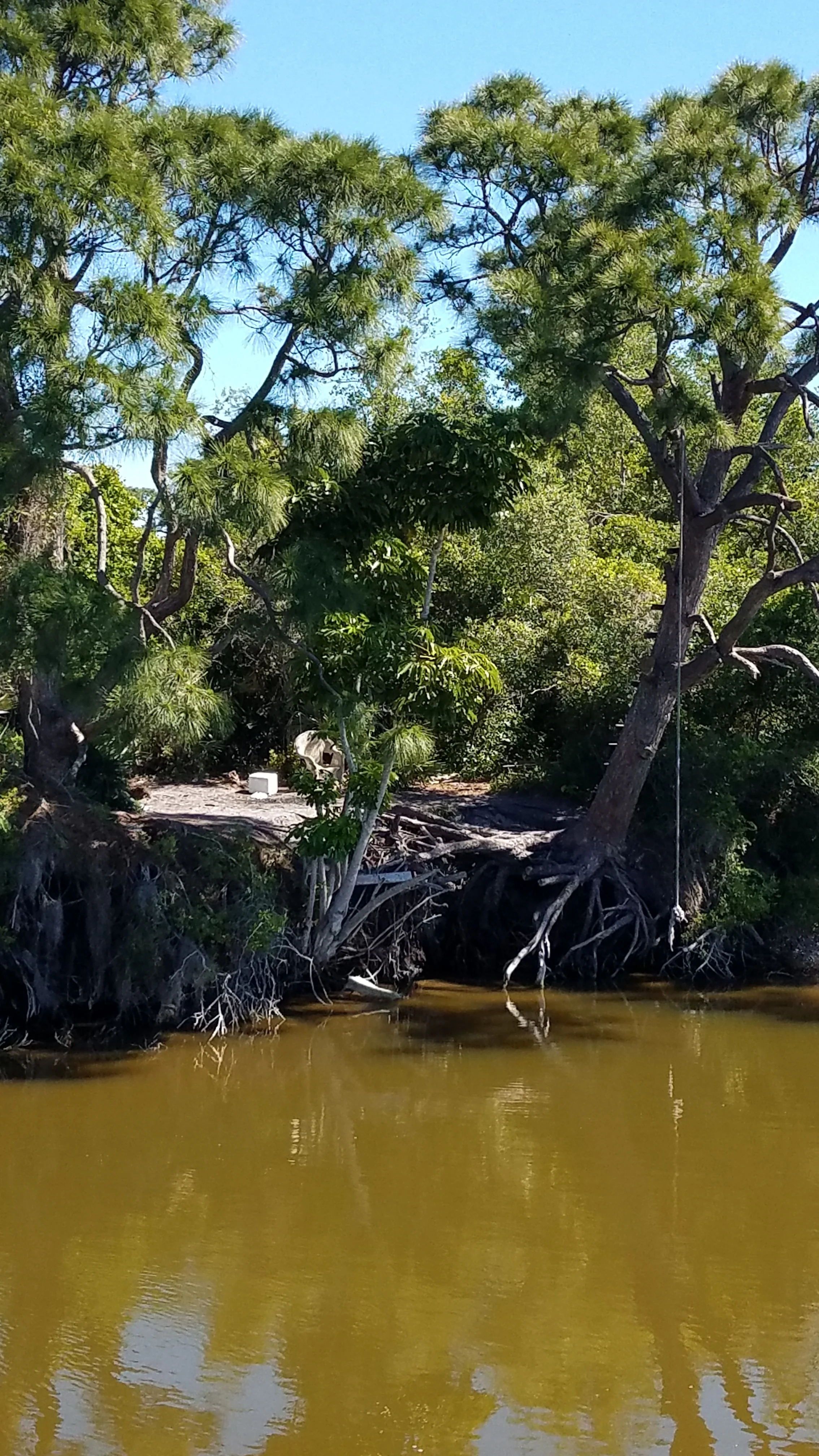 Someones weekend spot along the canal